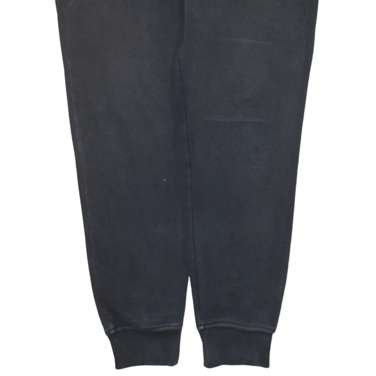 Gymshark Black Joggers Men’s Small Elastic Waist Cuffed Hem Printed Logo Sweatpants sold by Vintage Club product image thumbnail 4