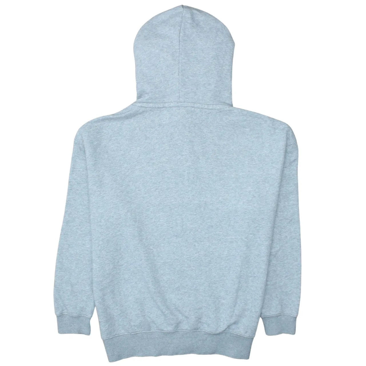 Nike Light Grey Hoodie Men's Small Embroidered Swoosh Drawstring Hood Pullover Sweatshirt sold by Vintage Club product image thumbnail 2