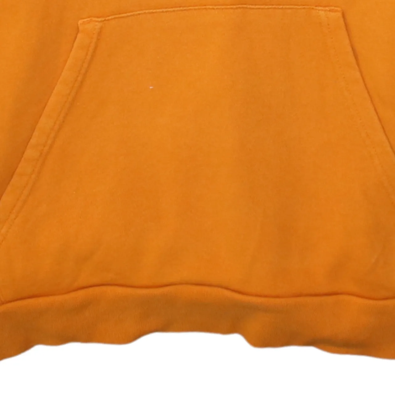 Adidas Orange Hoodie Women’s Medium Embroidered Trefoil Logo Front Pocket Pullover Sweatshirt sold by Vintage Club product image thumbnail 4