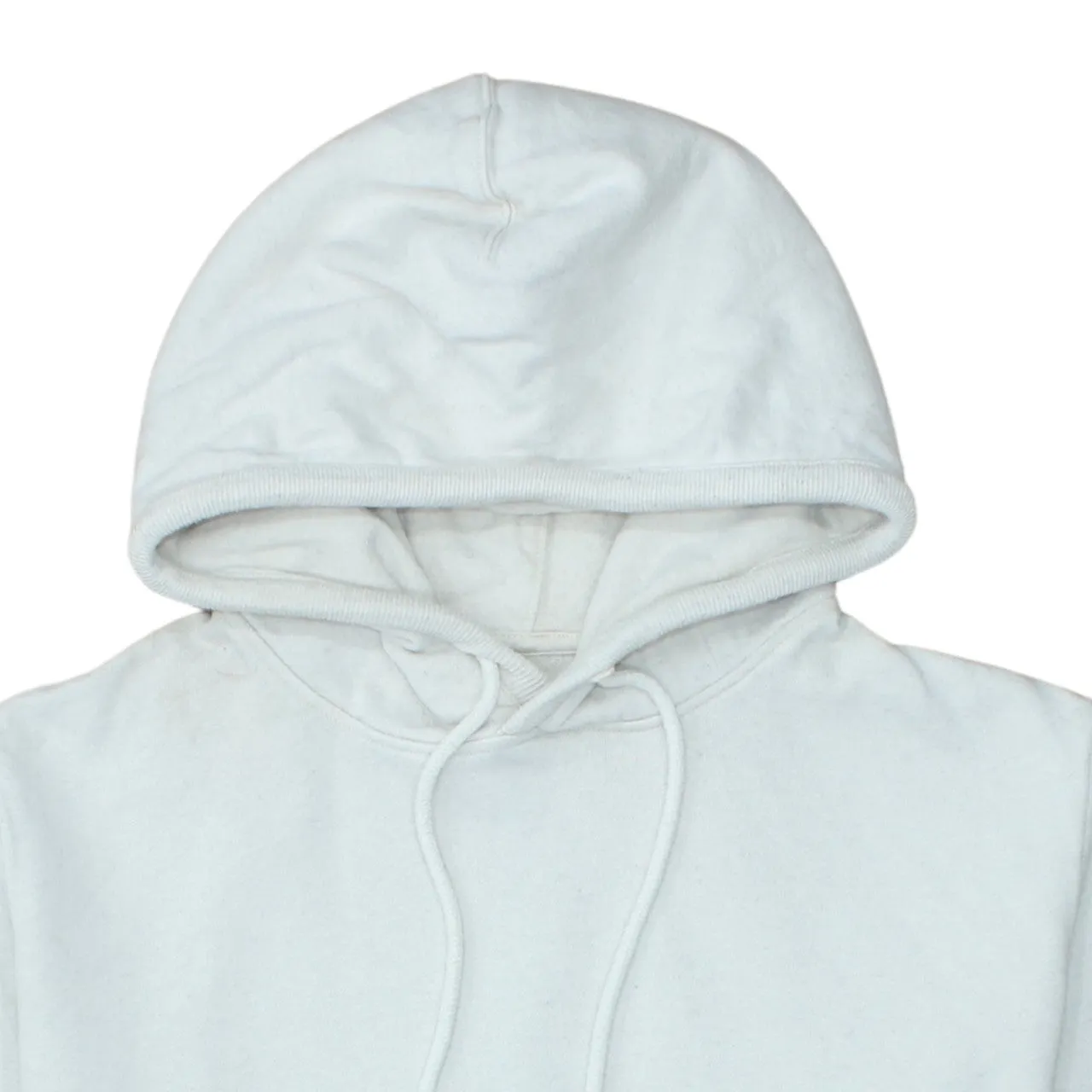 Levi's Beige Cream Hoodie Women's XLarge Plain Pullover Front Pocket Ribbed Cuffs Sweatshirt sold by Vintage Club product image thumbnail 3