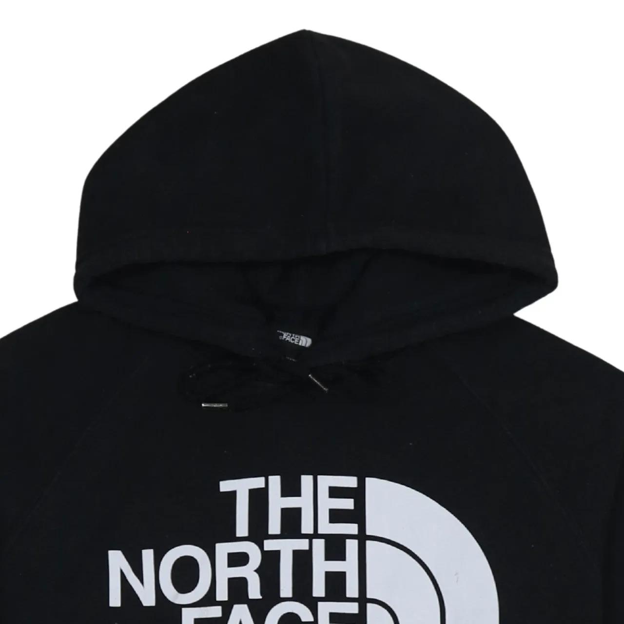 The North Face Black Hoodie Women’s Small Printed Logo Front Pocket Pullover Sweatshirt sold by Vintage Club product image thumbnail 3