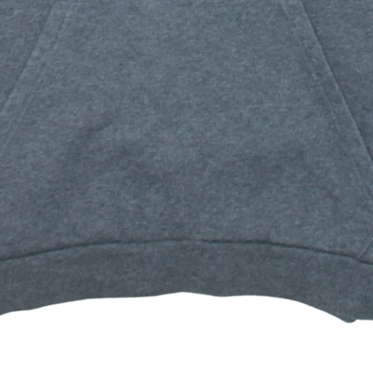 Adidas Dark Grey Hoodie Women’s Large Embroidered Logo Pouch Pocket Pullover Sweatshirt sold by Vintage Club product image thumbnail 4