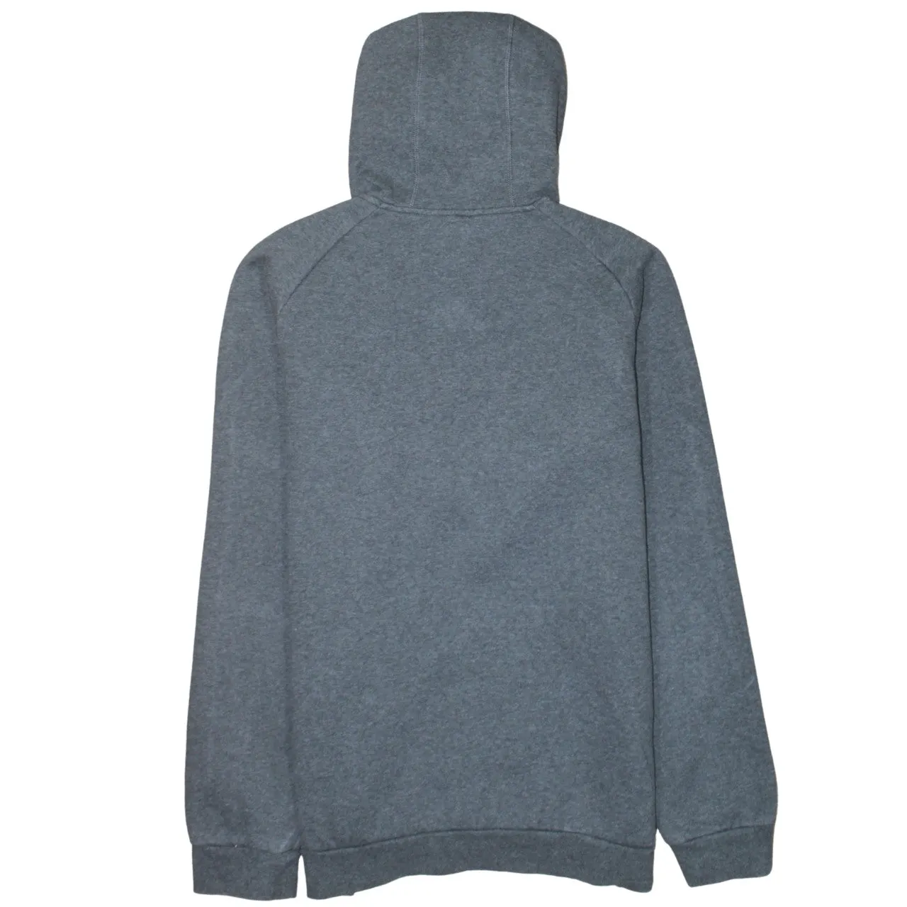 Adidas Dark Grey Hoodie Women’s Large Embroidered Logo Pouch Pocket Pullover Sweatshirt sold by Vintage Club product image thumbnail 2