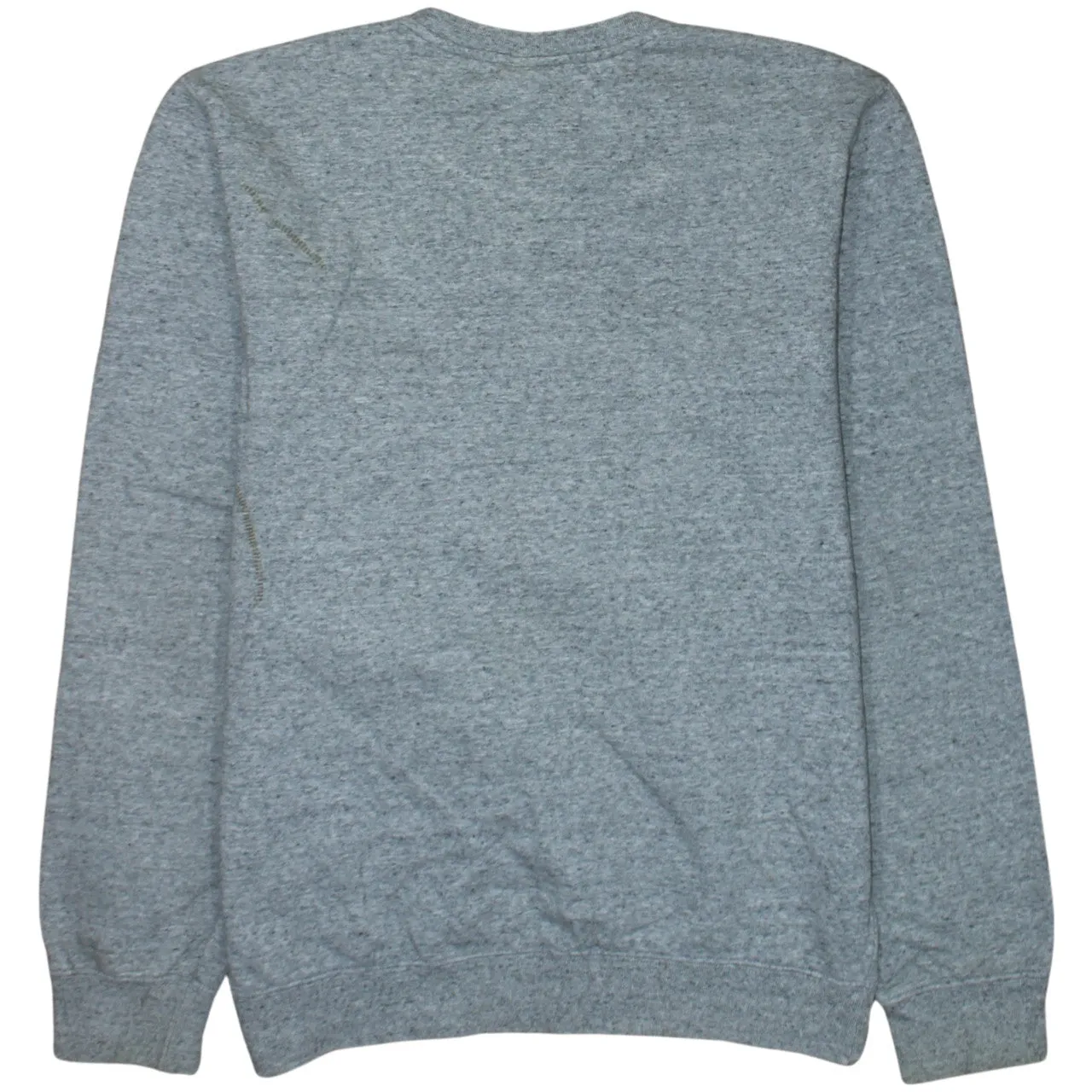 Champion Grey Sweatshirt Men's Medium Printed Script Logo Crewneck Pullover Jumper sold by Vintage Club product image thumbnail 2