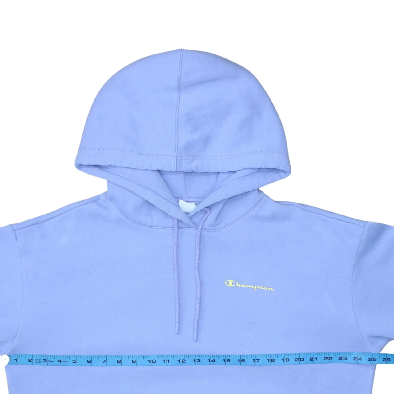 Champion Lilac Hoodie Men’s 2XL Embroidered Chest Logo Fleece Lined Pullover Sweatshirt sold by Vintage Club product image thumbnail 5