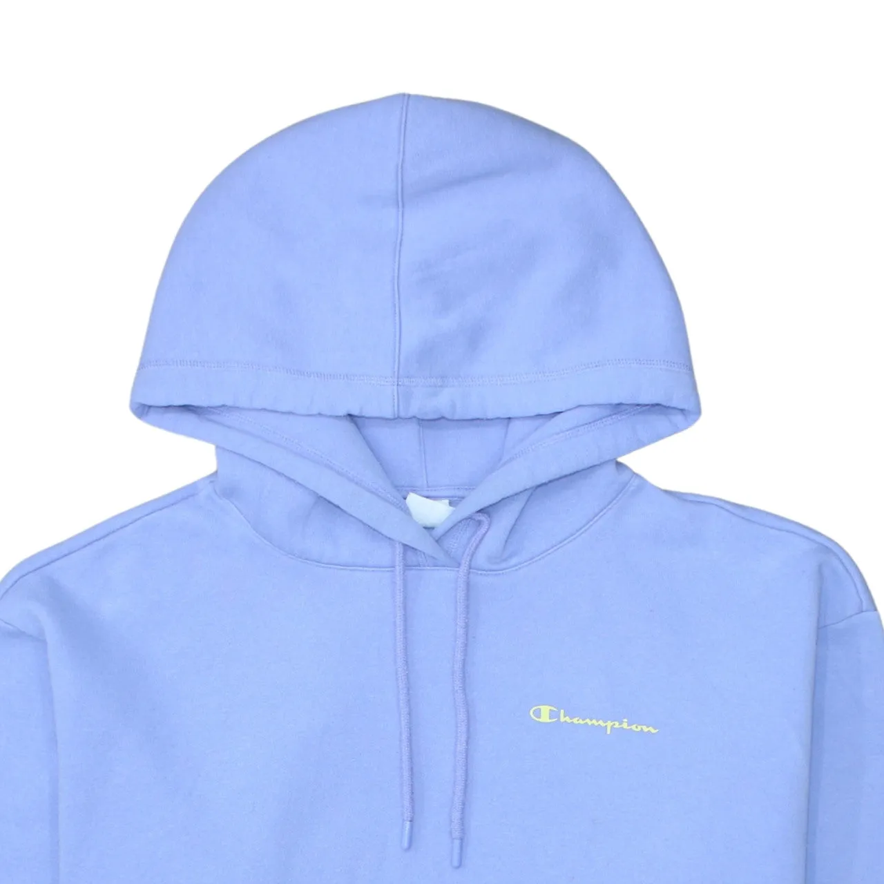 Champion Lilac Hoodie Men’s 2XL Embroidered Chest Logo Fleece Lined Pullover Sweatshirt sold by Vintage Club product image thumbnail 3