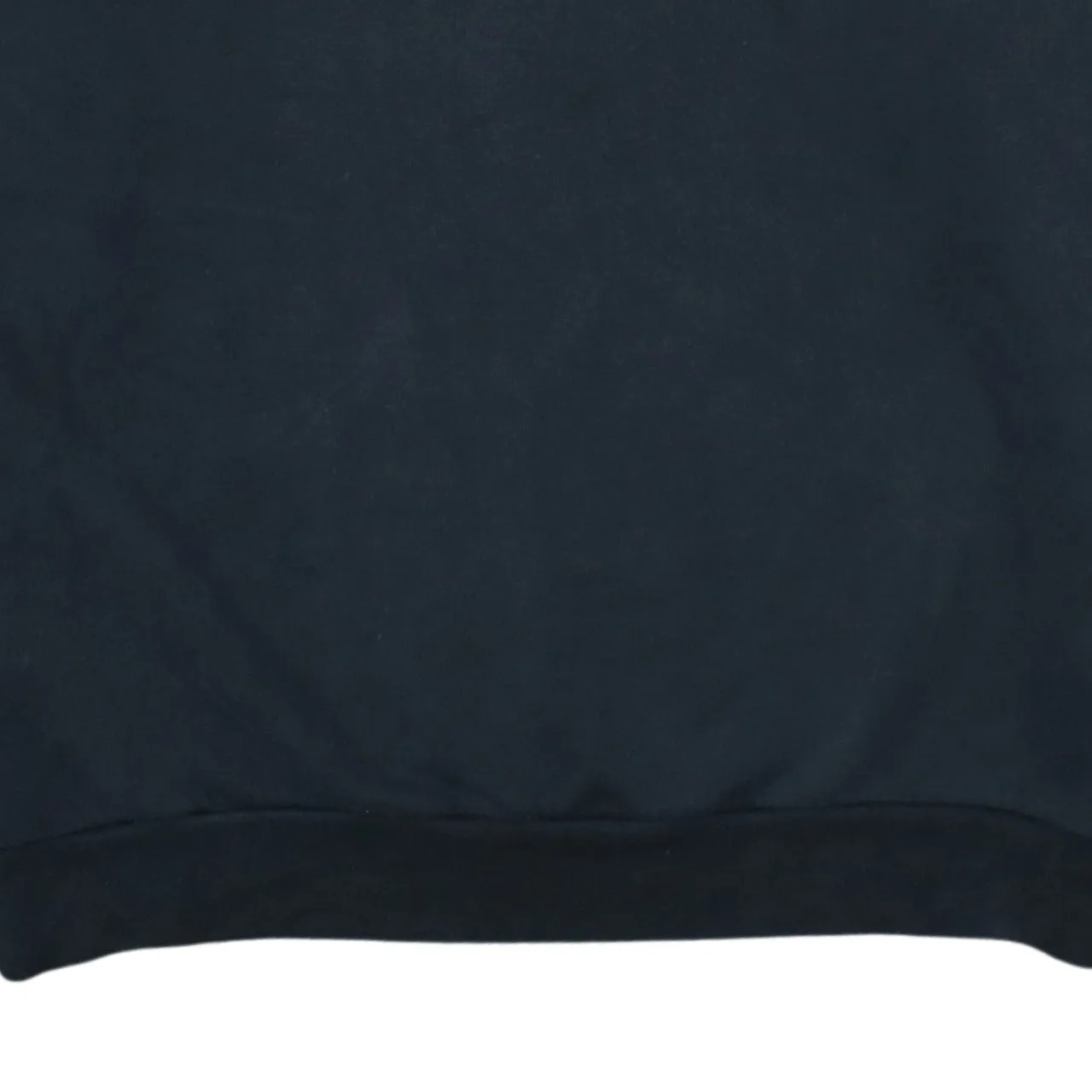 Adidas Black Sweatshirt Men's Large Embroidered Logo Three Stripe Sleeves Pullover Jumper sold by Vintage Club product image thumbnail 4