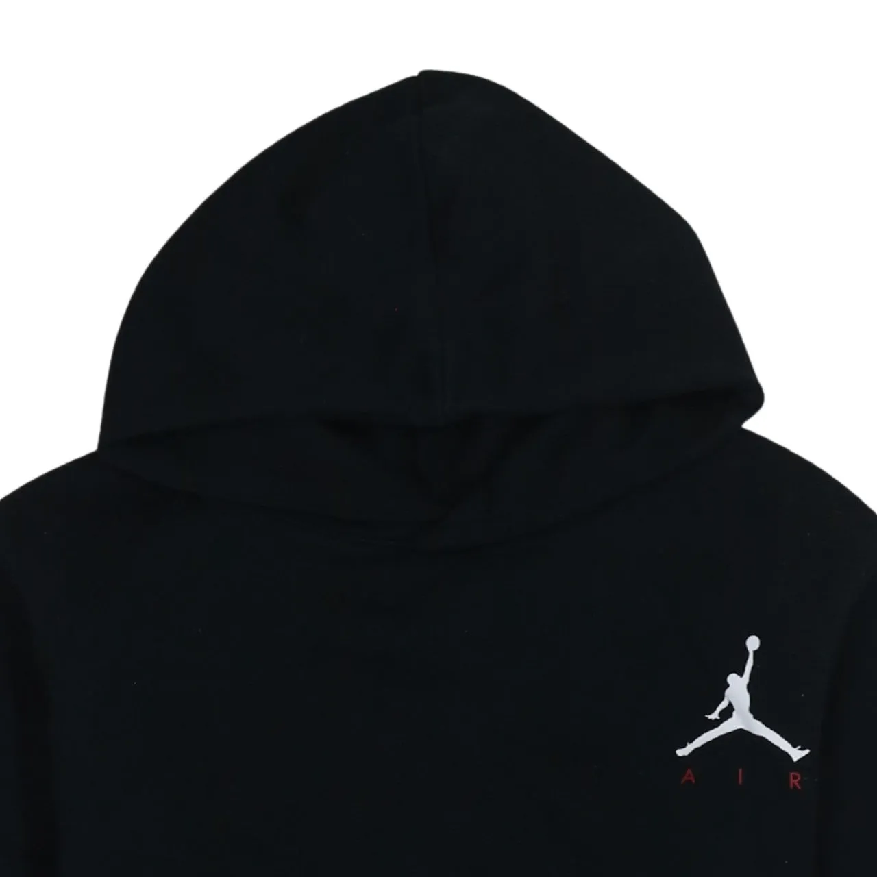 Jordan Black Hoodie Women’s XLarge Printed Jumpman Air Flight Logo Pullover Sweatshirt sold by Vintage Club product image thumbnail 3