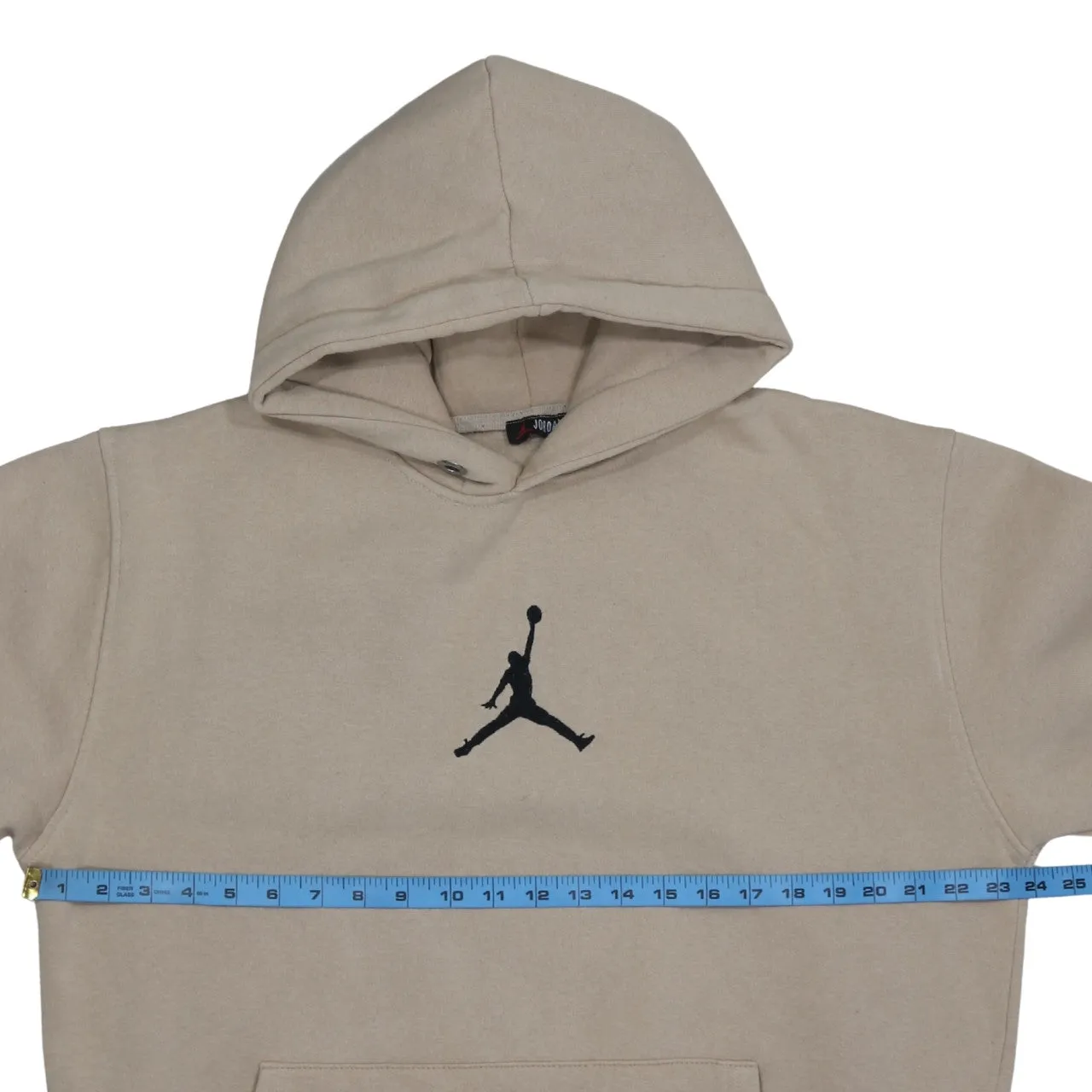 Jordan Beige Hoodie Men’s XXLarge Embroidered Jumpman Logo Front Pocket Fleece Pullover Sweatshirt sold by Vintage Club product image thumbnail 5