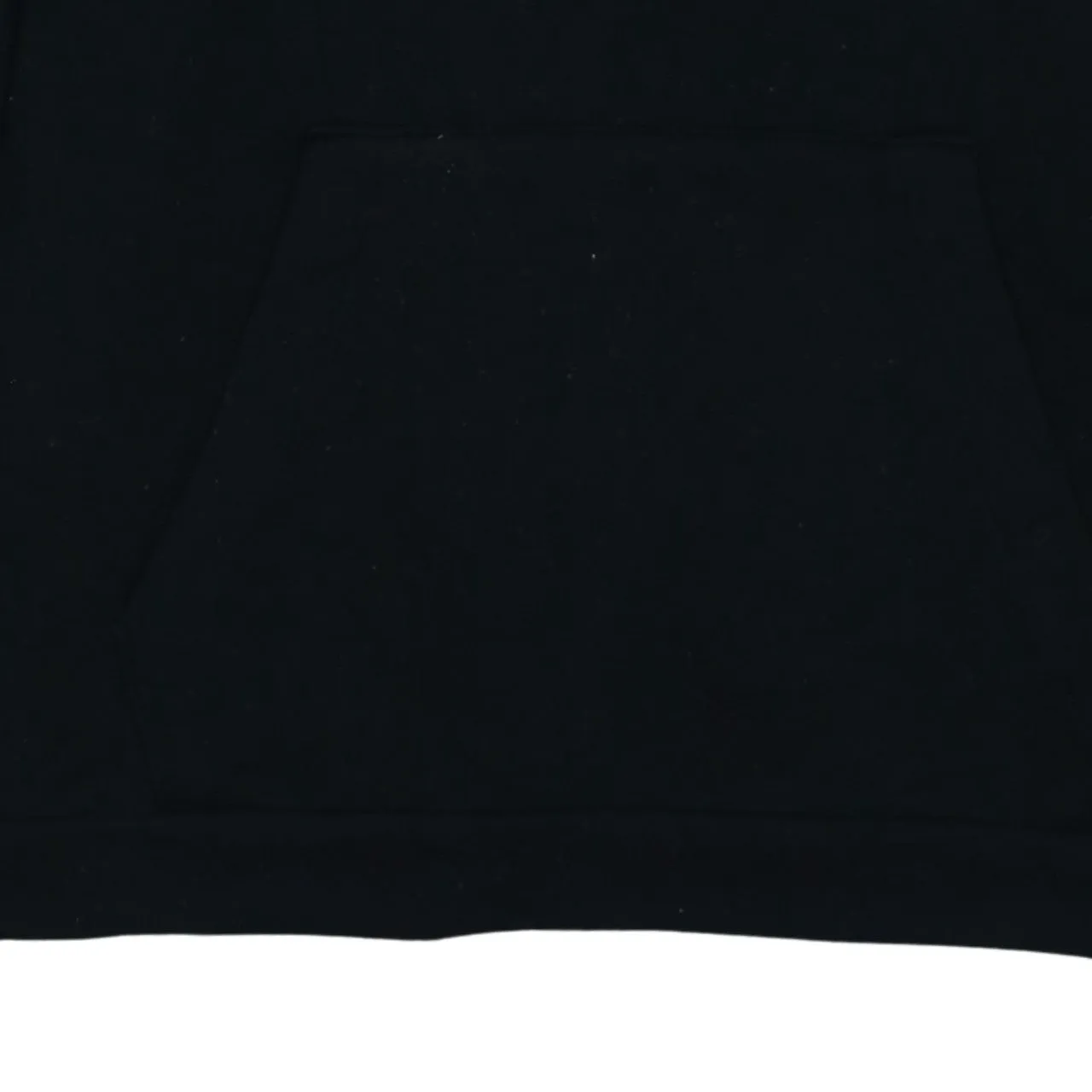 Nike Black Hoodie Women’s Medium Printed Swoosh Logo Front Pocket Pullover Sweatshirt sold by Vintage Club product image thumbnail 4