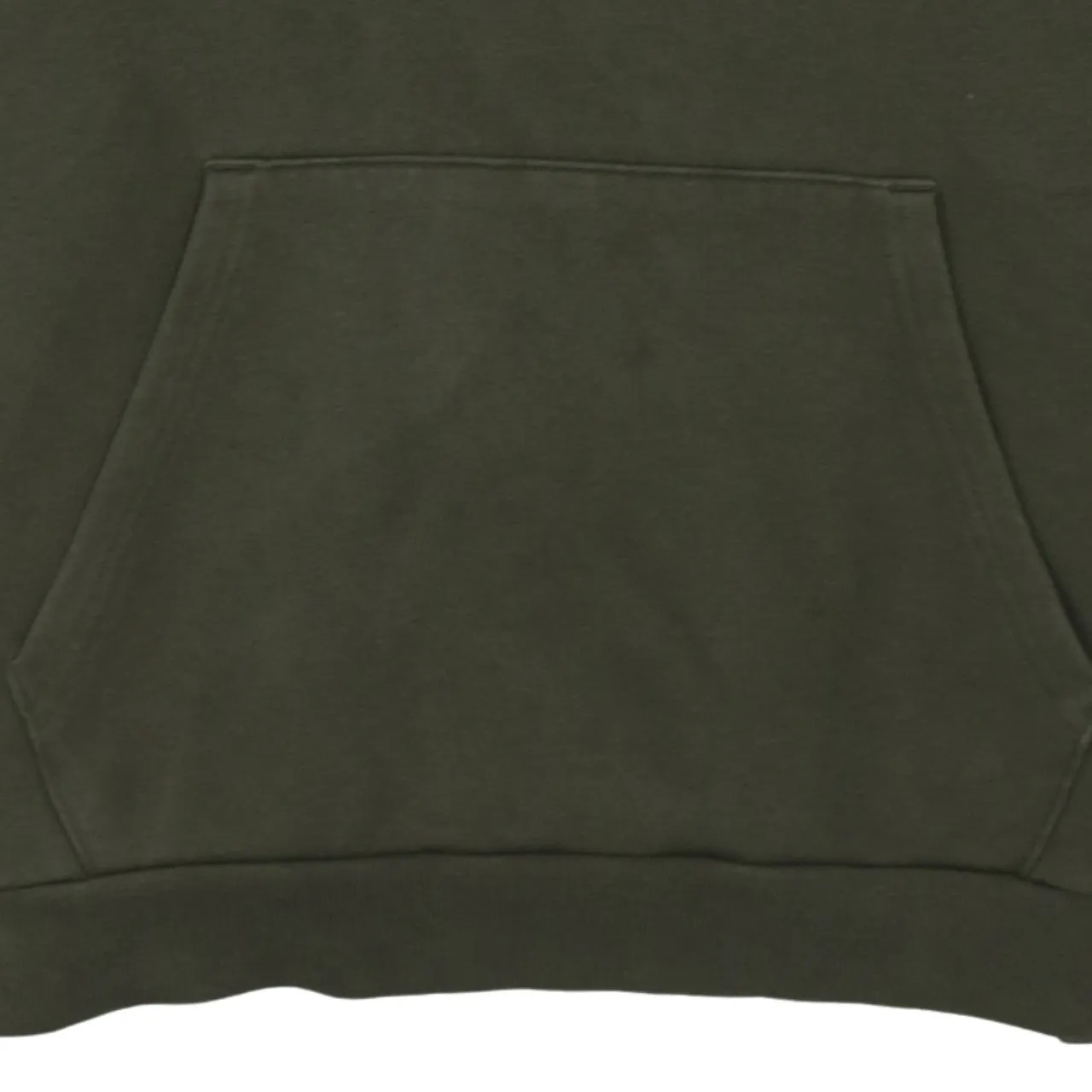 Puma Dark Khaki Hoodie Women’s XLarge Printed Chest Logo Front Pocket Pullover Sweatshirt sold by Vintage Club product image thumbnail 4