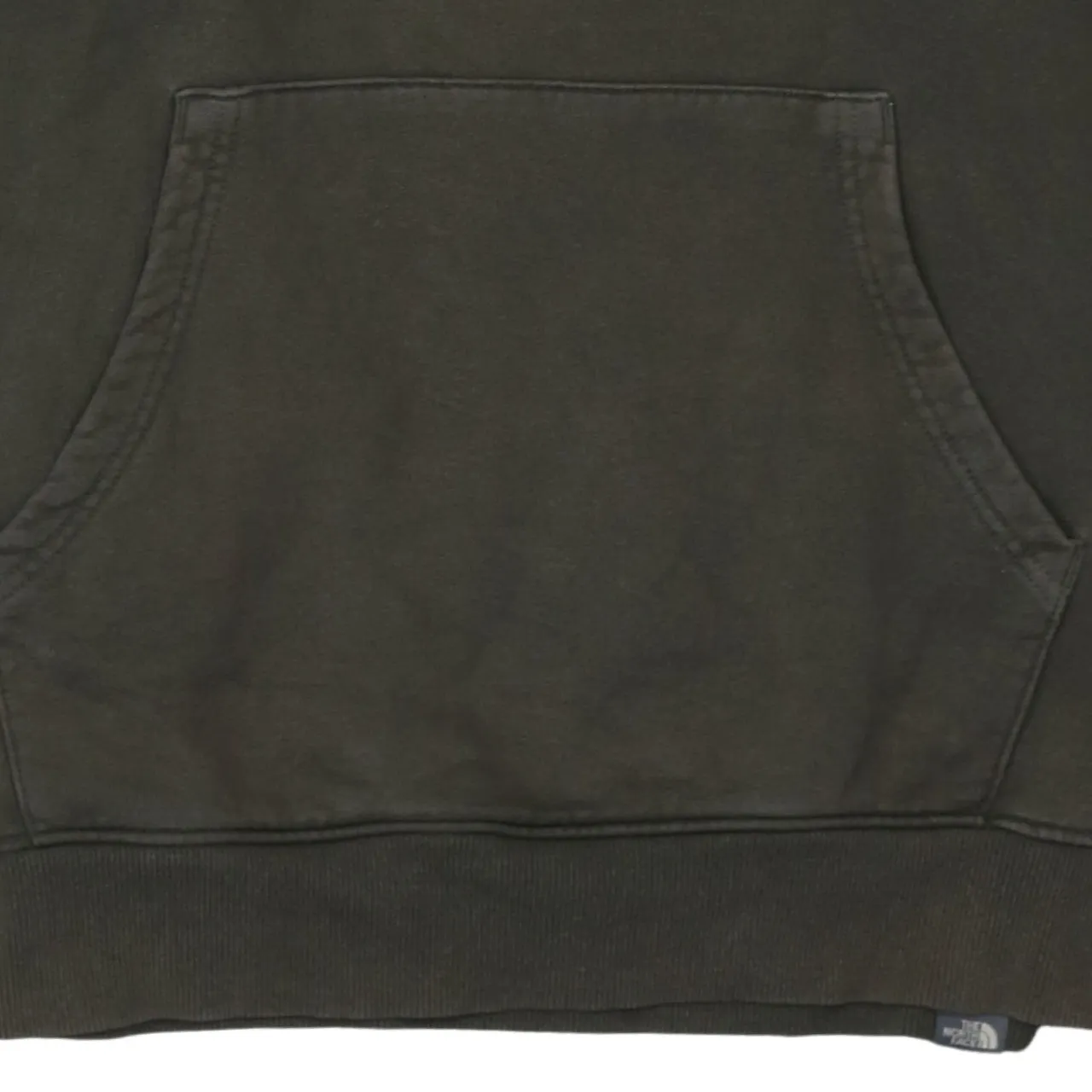 The North Face Dark Green Hoodie Men's Medium Embroidered Logo Front Pocket Pullover Sweatshirt sold by Vintage Club product image thumbnail 4