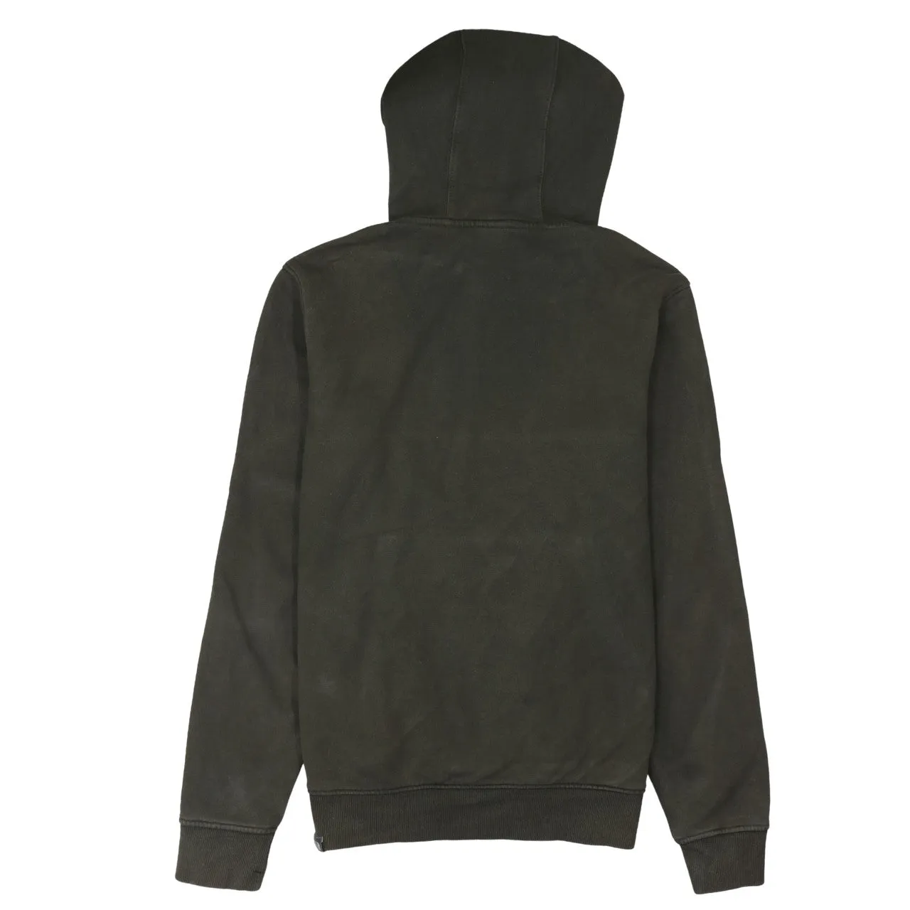 The North Face Dark Green Hoodie Men's Medium Embroidered Logo Front Pocket Pullover Sweatshirt sold by Vintage Club product image thumbnail 2