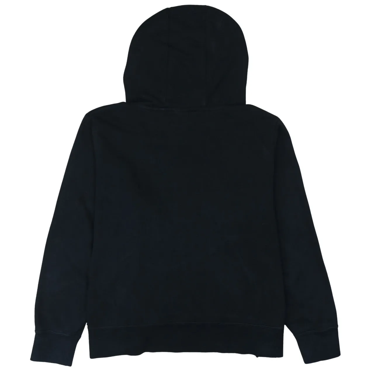 Nike Black Hoodie Men’s XXLarge Small Embroidered Swoosh Front Pocket Pullover Sweatshirt sold by Vintage Club product image thumbnail 2