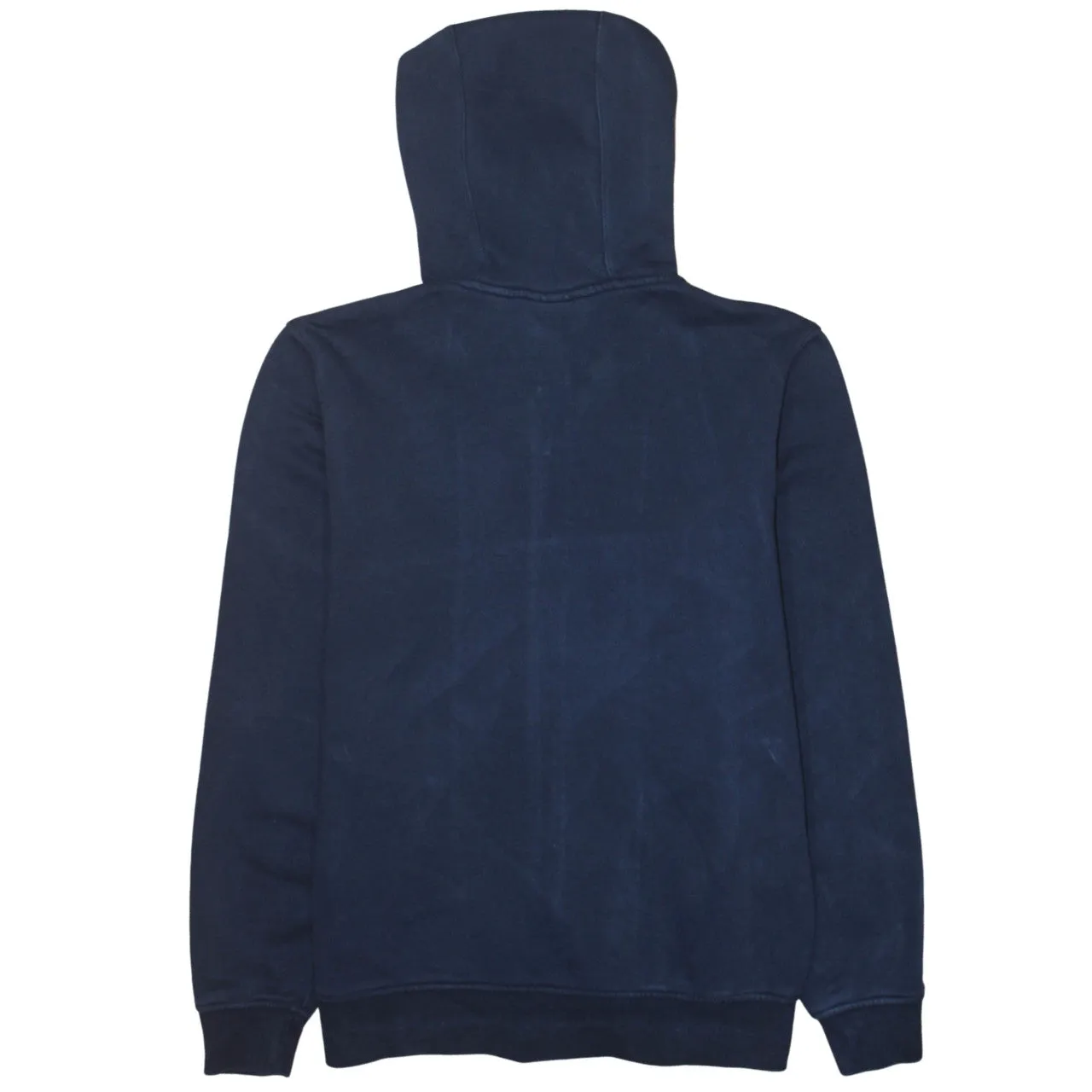 Lacoste Navy Blue Hoodie Men’s Medium Zip Up Embroidered Croc Logo Pocket Sweatshirt sold by Vintage Club product image thumbnail 2