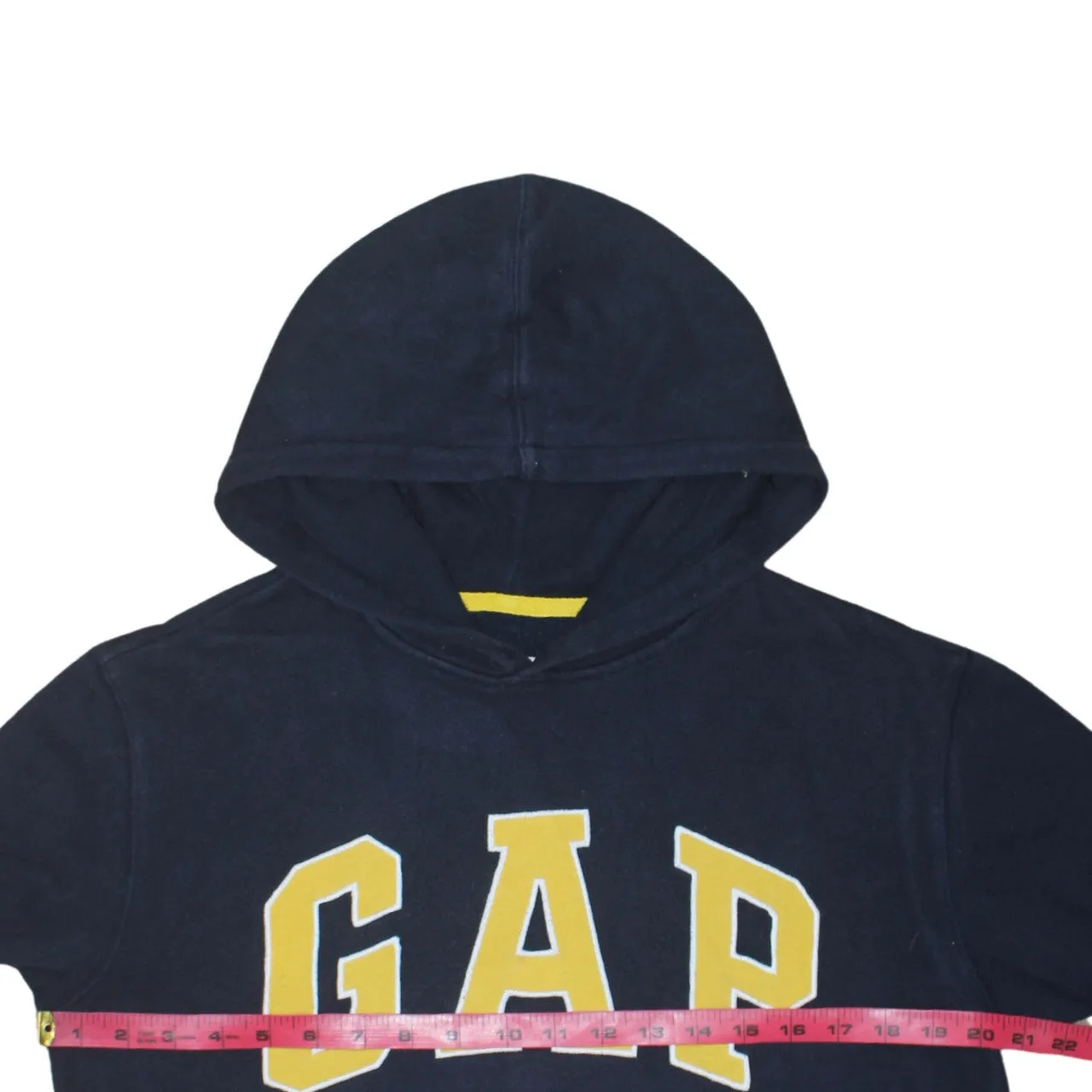 Gap Navy Blue Hoodie Men’s XXL Printed Logo Front Pouch Pullover Sweatshirt sold by Vintage Club product image thumbnail 5