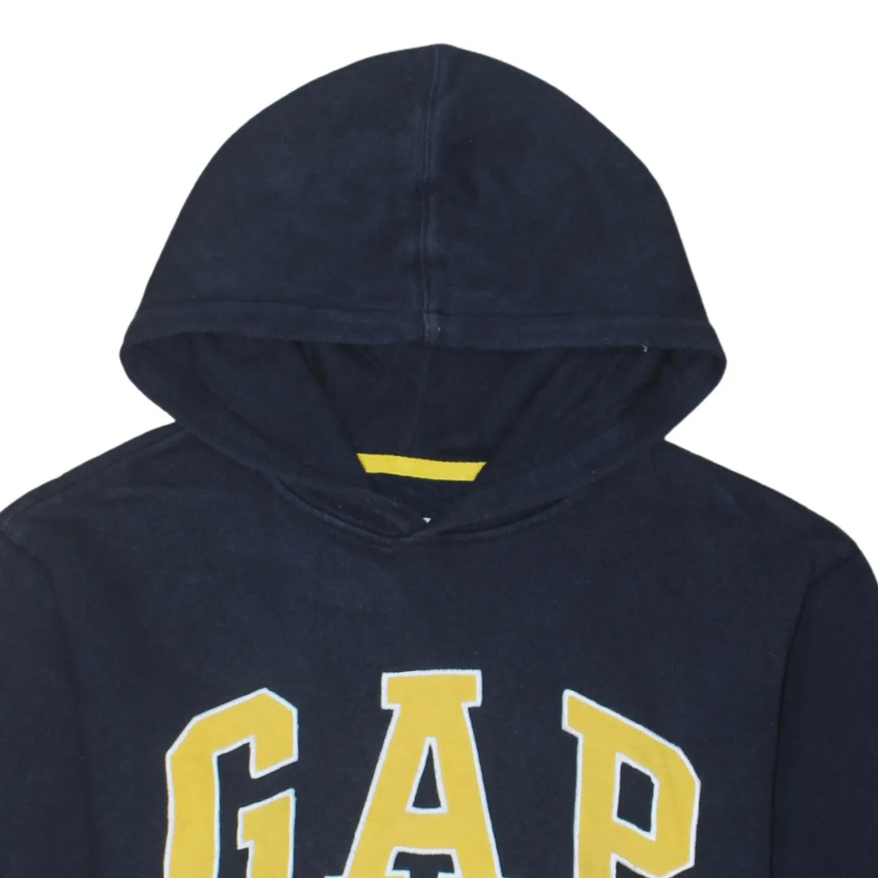Gap Navy Blue Hoodie Men’s XXL Printed Logo Front Pouch Pullover Sweatshirt sold by Vintage Club product image thumbnail 3