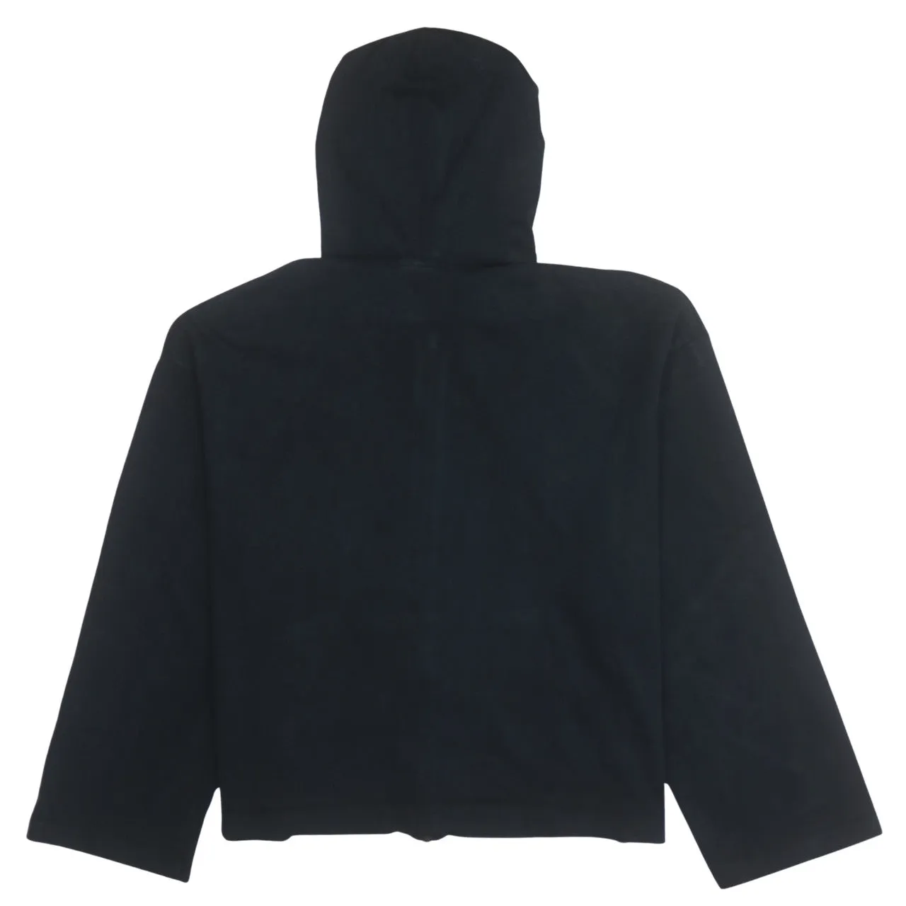 Nike Black Full Zip Hoodie Men's Medium Embroidered Chest Swoosh Front Pockets Sweatshirt sold by Vintage Club product image thumbnail 2