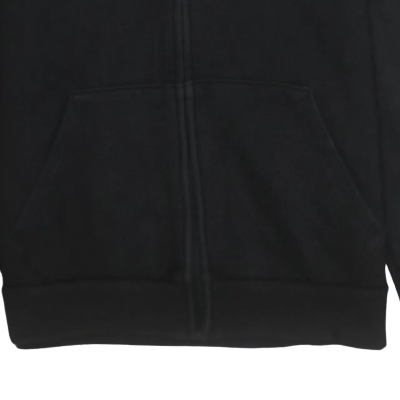 Puma Black Full Zip Hoodie Men’s Medium Embroidered Chest Logo Split Pocket Sweatshirt sold by Vintage Club product image thumbnail 4