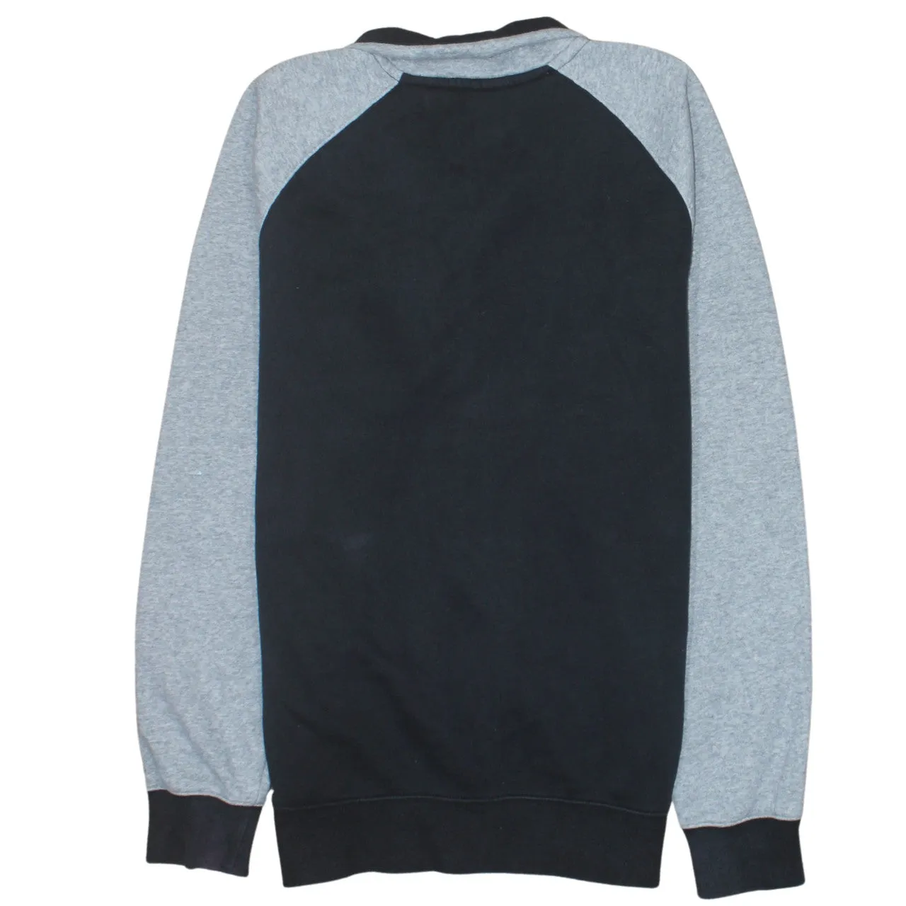 Nike Grey Black Full Zip Sweatshirt Men's Small Embroidered Swoosh Pockets Track Top sold by Vintage Club product image thumbnail 2