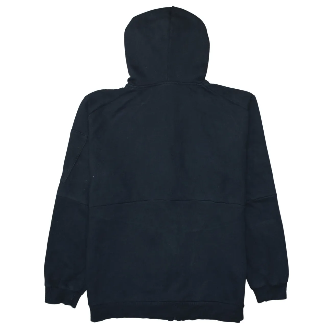 Adidas Black Full Zip Hoodie Men's XLarge Embroidered Logo Split Pockets Sweatshirt Top sold by Vintage Club product image thumbnail 2