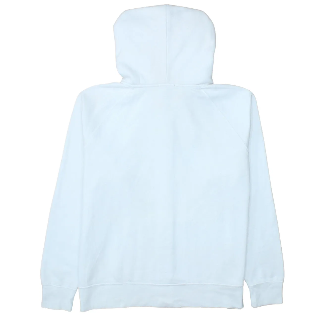 Gap White Zip Hoodie Women’s XLarge Embroidered Logo Raglan Sleeves Split Pocket Sweatshirt sold by Vintage Club product image thumbnail 2