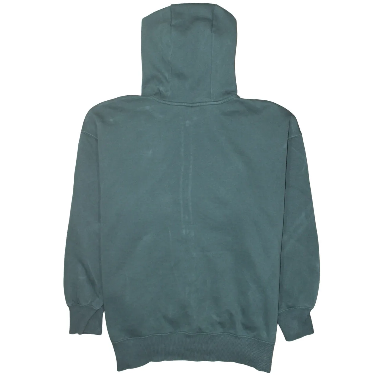 Nike Dark Green Zip Hoodie Men’s XLarge Embroidered Swoosh Split Pocket Sweatshirt sold by Vintage Club product image thumbnail 2