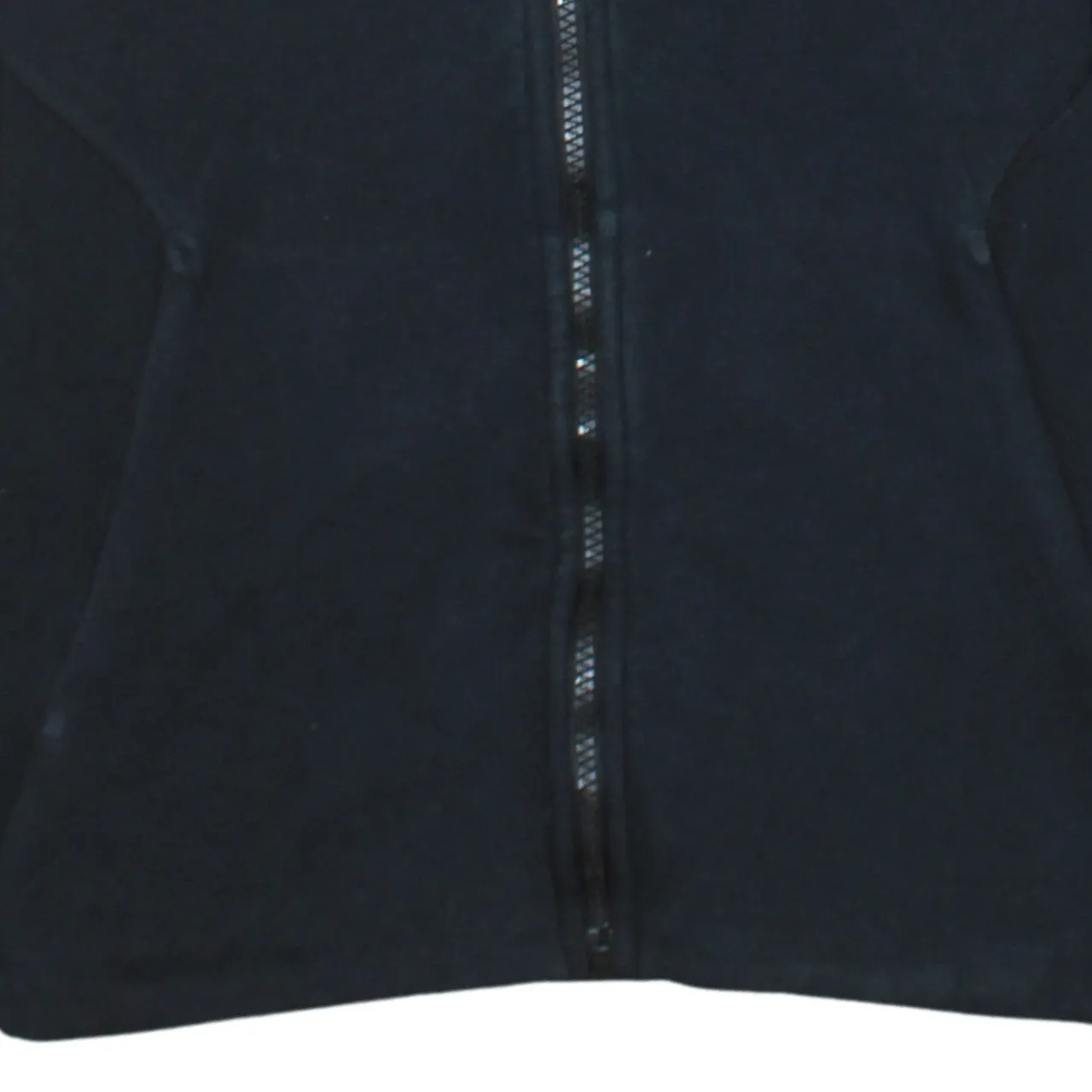 Nike Black Full Zip Hoodie Women’s Small Embroidered Chest Logo Panelled Fleece Jacket sold by Vintage Club product image thumbnail 4