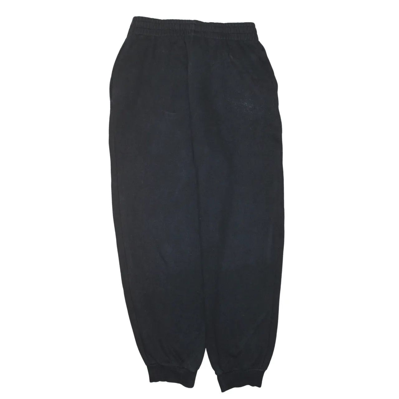 Adidas Black Joggers Womens Medium Elasticated Cuffs Printed Logo Sweatpants Loungewear sold by Vintage Club product image thumbnail 2