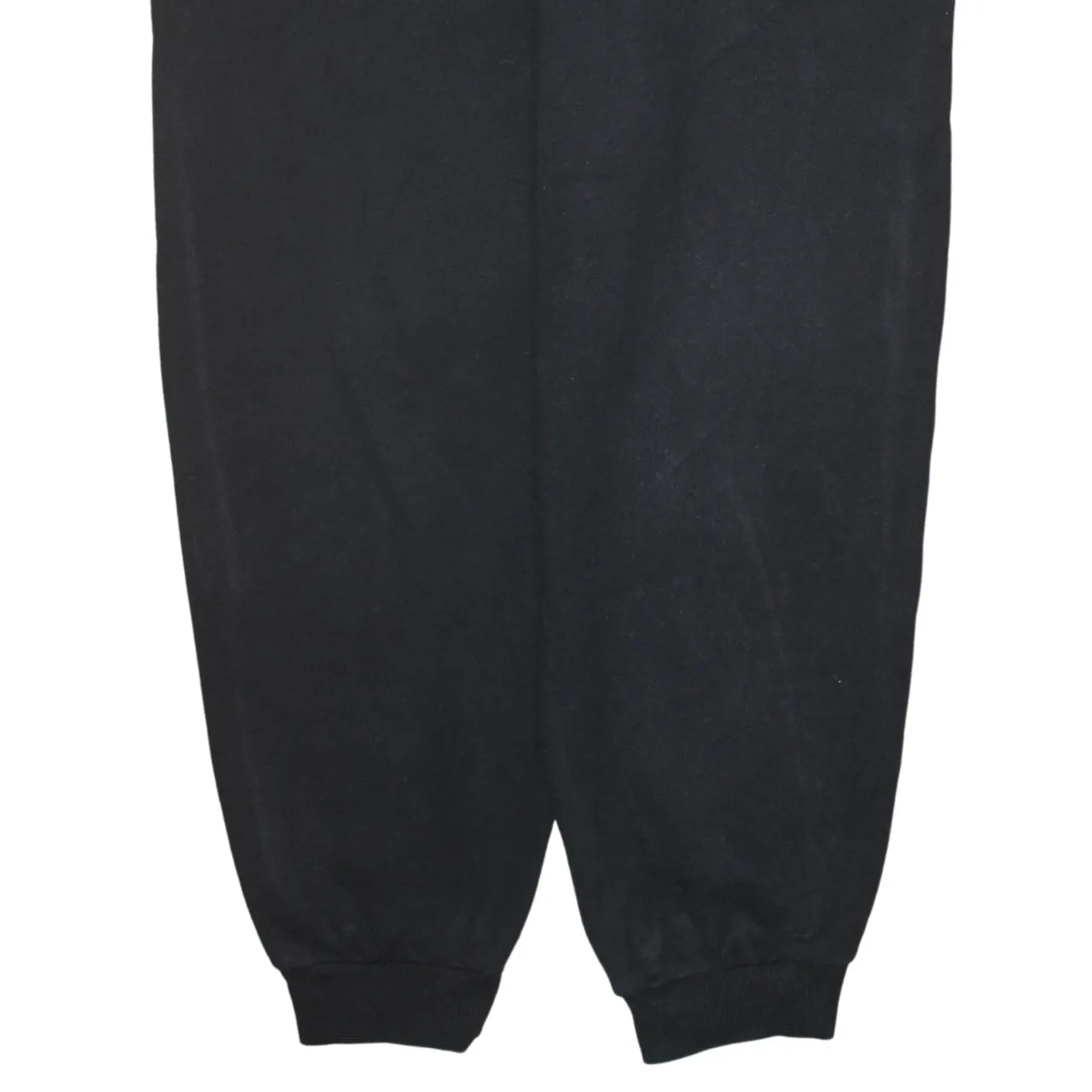 Adidas Black Joggers Womens Medium Elasticated Cuffs Printed Logo Sweatpants Loungewear sold by Vintage Club product image thumbnail 4