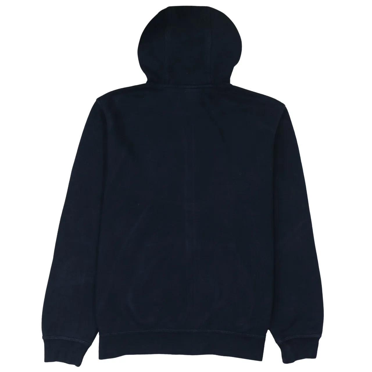 Nike Black Full Zip Hoodie Men's XXLarge Embroidered Swoosh Split Pocket Fleece Sweatshirt sold by Vintage Club product image thumbnail 2