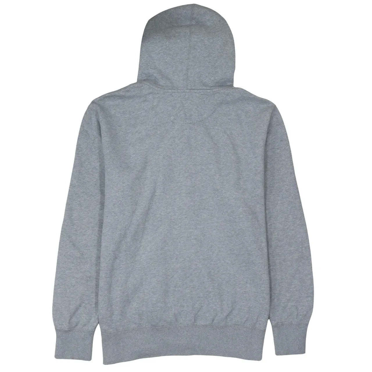 Nike Grey Full Zip Hoodie Men’s XXLarge Embroidered Swoosh Split Pocket Fleece Sweatshirt sold by Vintage Club product image thumbnail 2