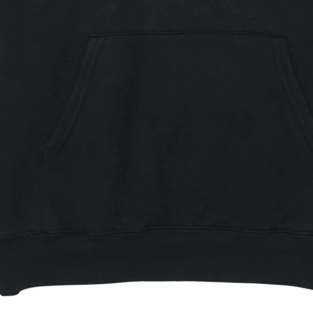 Tommy Hilfiger Black Hoodie Men's Medium Embroidered Flag Logo Front Pocket Pullover Sweatshirt sold by Vintage Club product image thumbnail 4