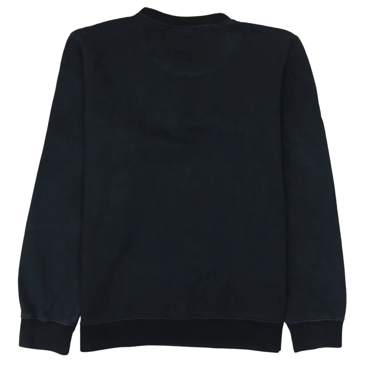 Champion Black Sweatshirt Men's Medium Embroidered Script Logo Ribbed Crewneck Pullover sold by Vintage Club product image thumbnail 2