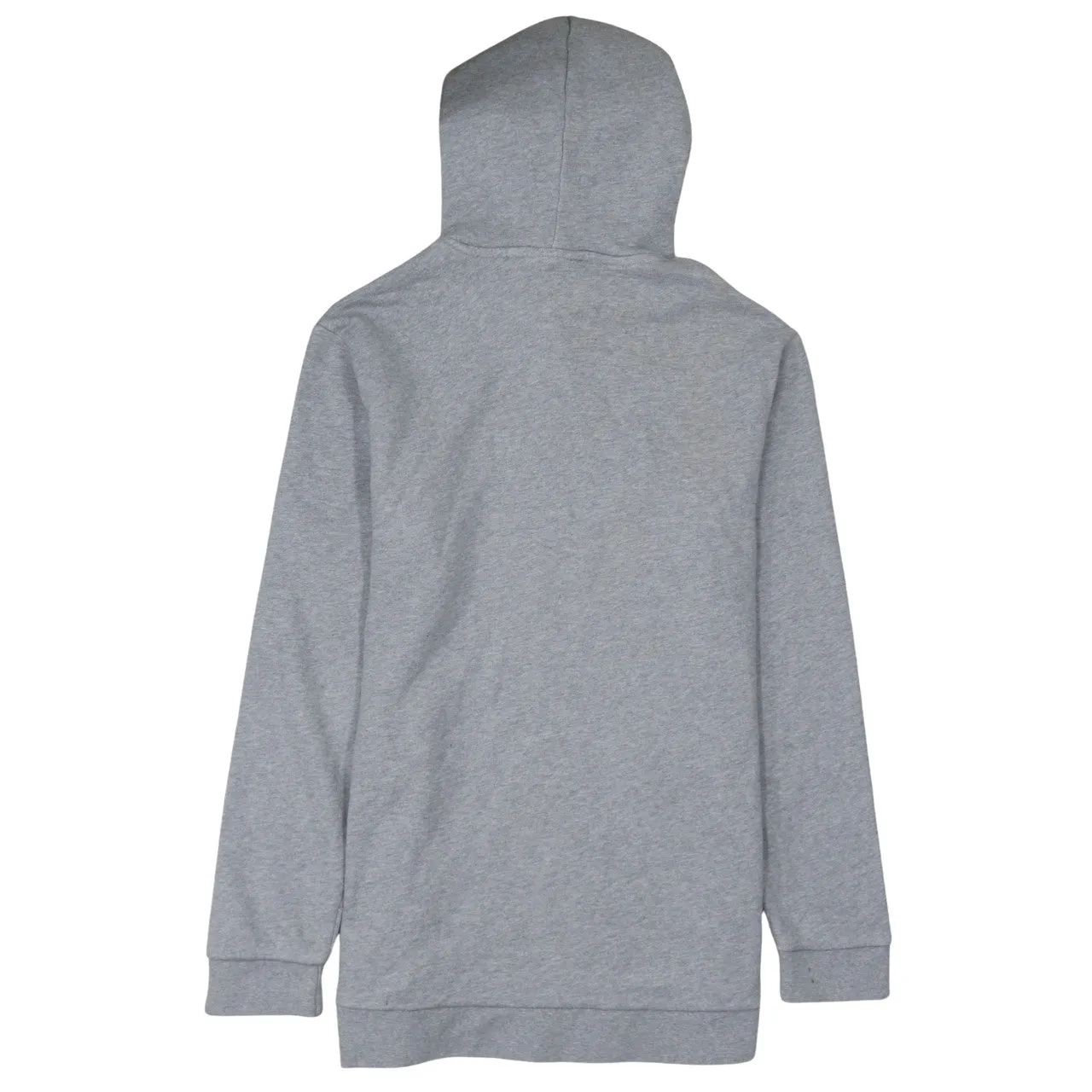 Adidas Grey Hoodie Men’s Medium Trefoil Embroidered Logo Drawstring Pullover Sweatshirt sold by Vintage Club product image thumbnail 2