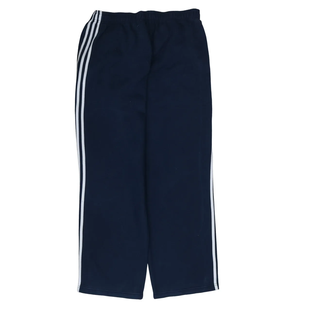 Adidas Navy Blue Joggers Men's XLarge Three Stripe Sides Embroidered Logo Track Pants sold by Vintage Club product image thumbnail 2
