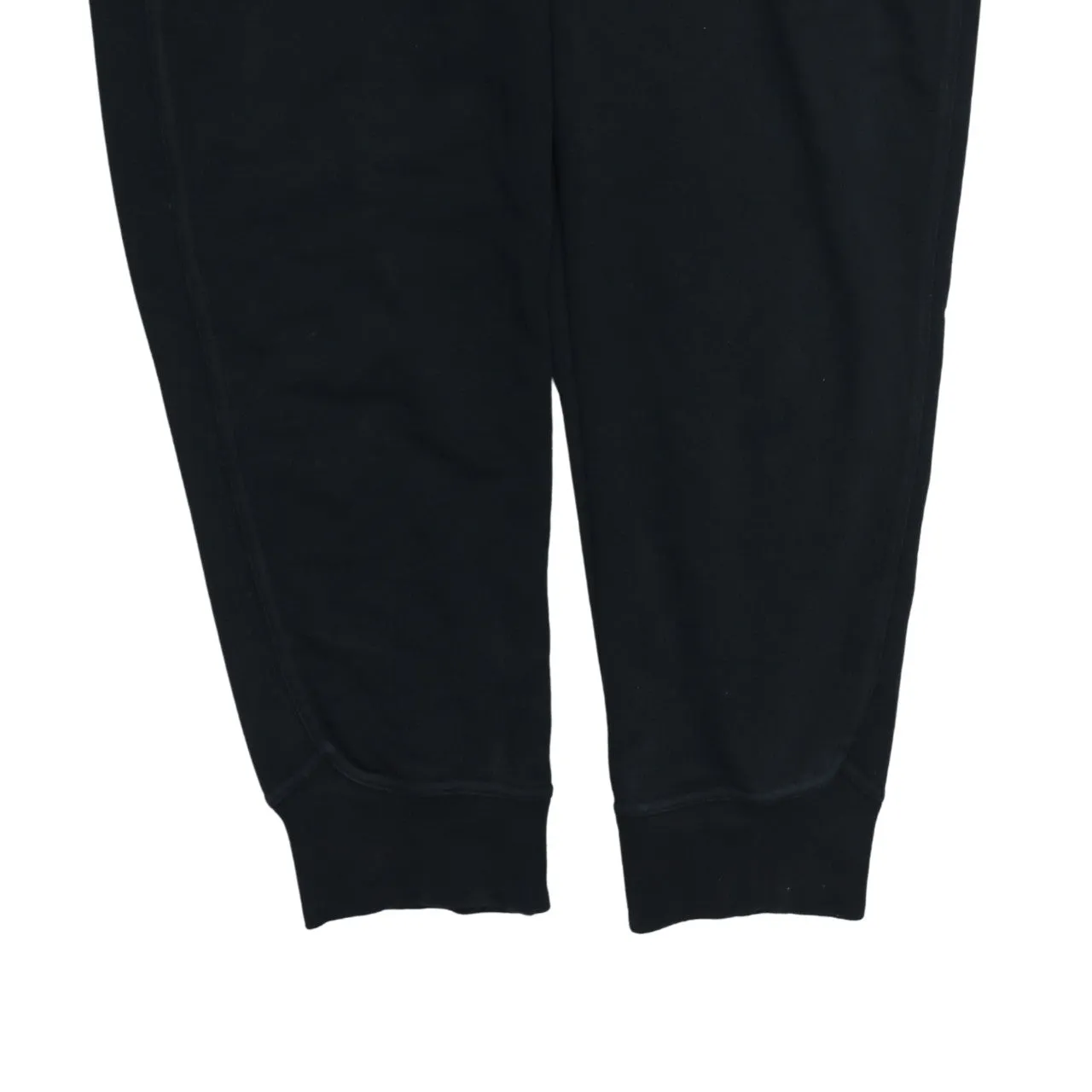 Nike Black Joggers Sweatpants Men's Large Embroidered Swoosh Cuffed Hem Drawstring Waist sold by Vintage Club product image thumbnail 4