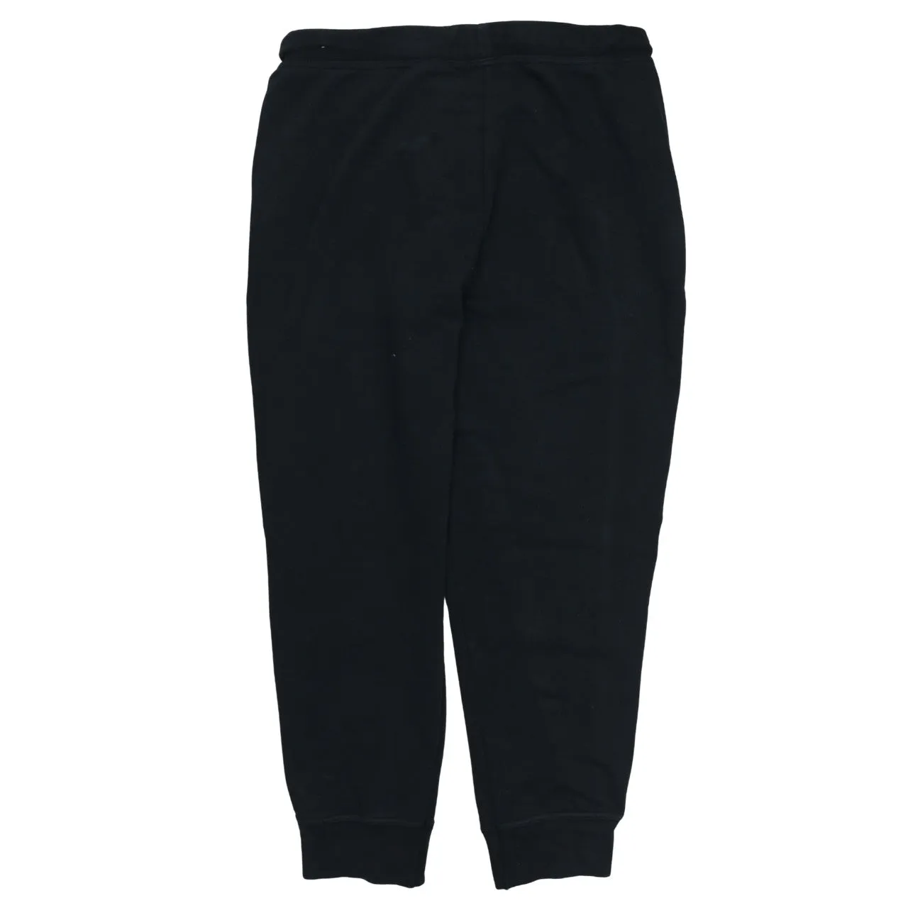 Nike Black Joggers Sweatpants Men's Large Embroidered Swoosh Cuffed Hem Drawstring Waist sold by Vintage Club product image thumbnail 2