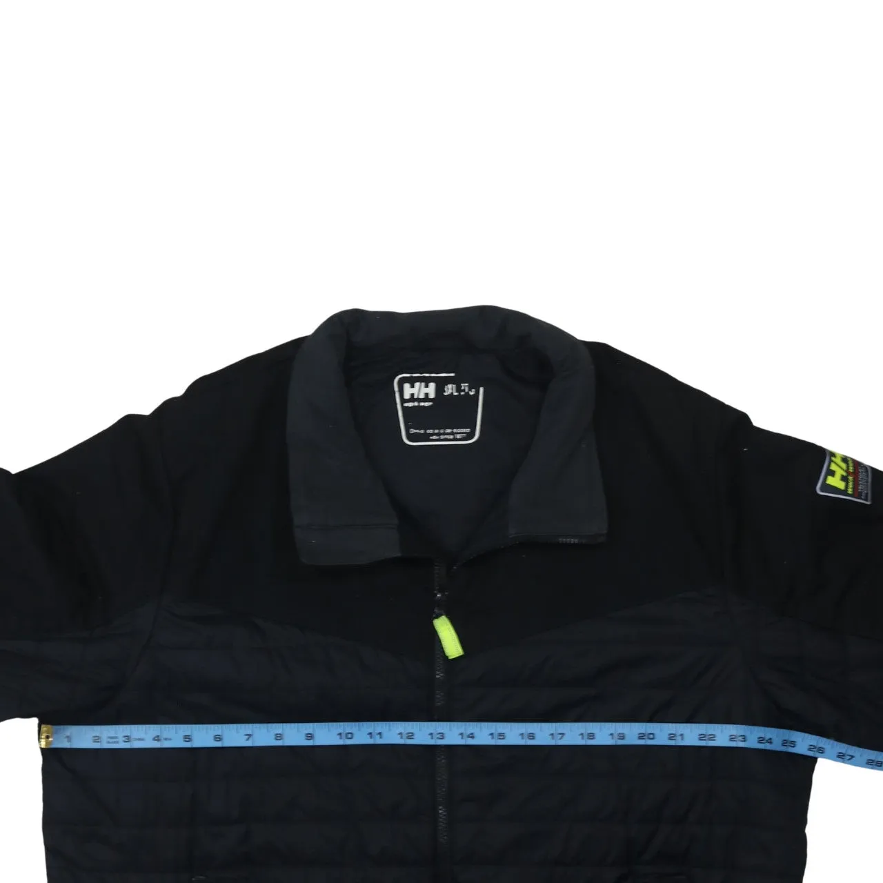 Helly Hansen Black Padded Jacket Women's 3XL Full Zip Quilted Panels Logo Arm Outerwear sold by Vintage Club product image thumbnail 5