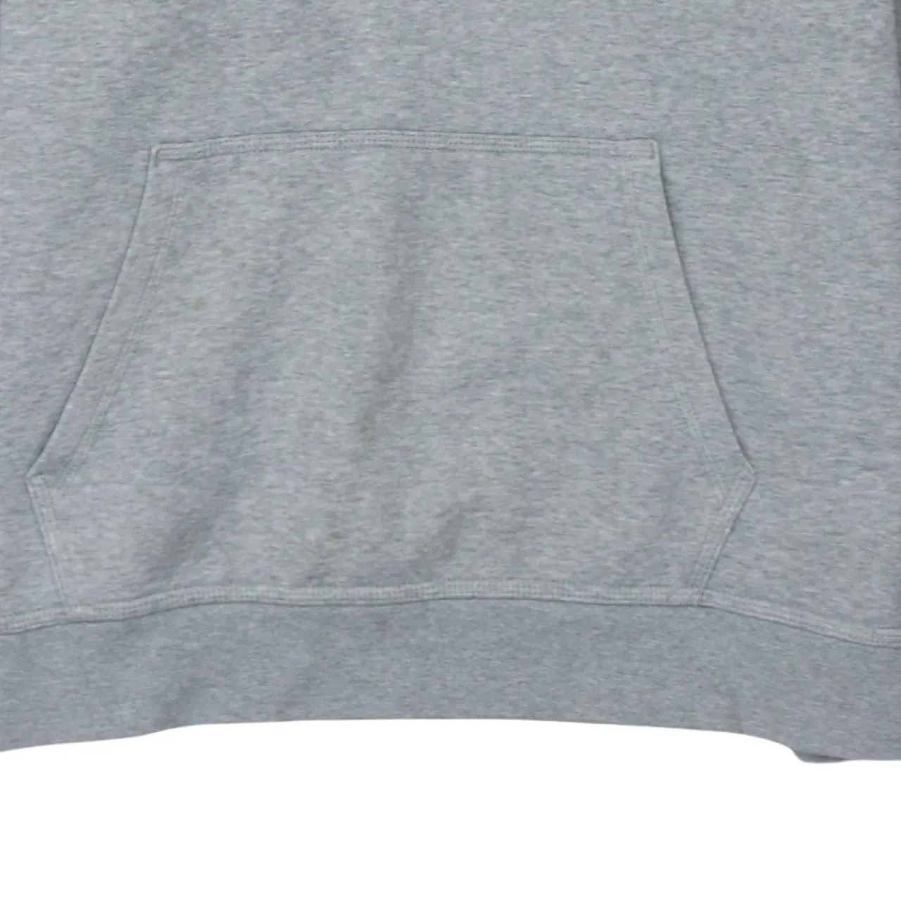 Nike Grey Hoodie Women’s XLarge Embroidered Swoosh Drawstring Hood Front Pocket Sweatshirt sold by Vintage Club product image thumbnail 4