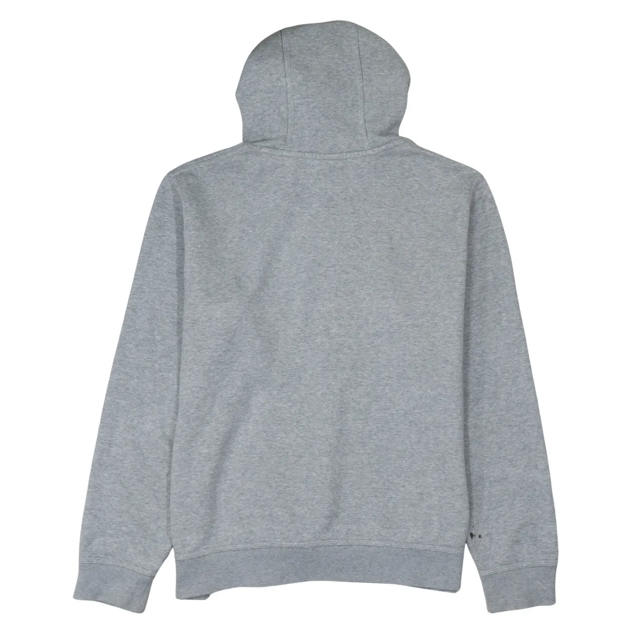 Nike Grey Hoodie Women’s XLarge Embroidered Swoosh Drawstring Hood Front Pocket Sweatshirt sold by Vintage Club product image thumbnail 2