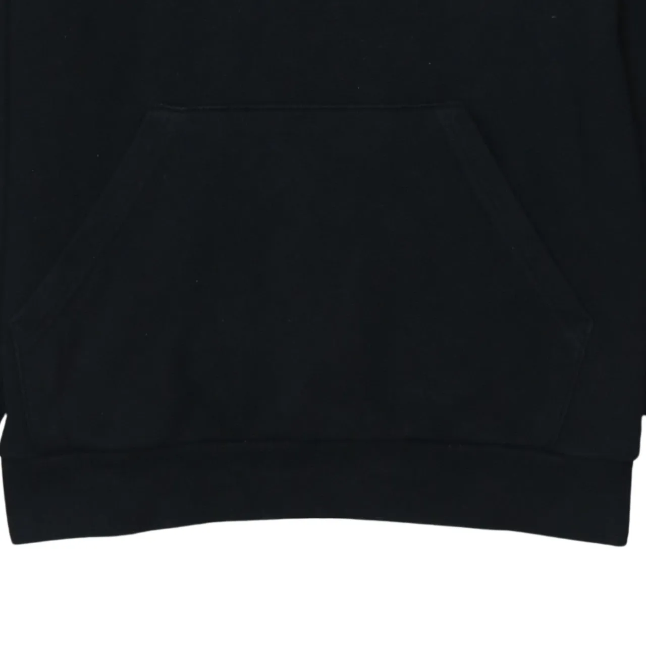 Adidas Black Hoodie Women’s Large Trefoil Sleeve Tape Arm Pocket Pullover Sweatshirt sold by Vintage Club product image thumbnail 4