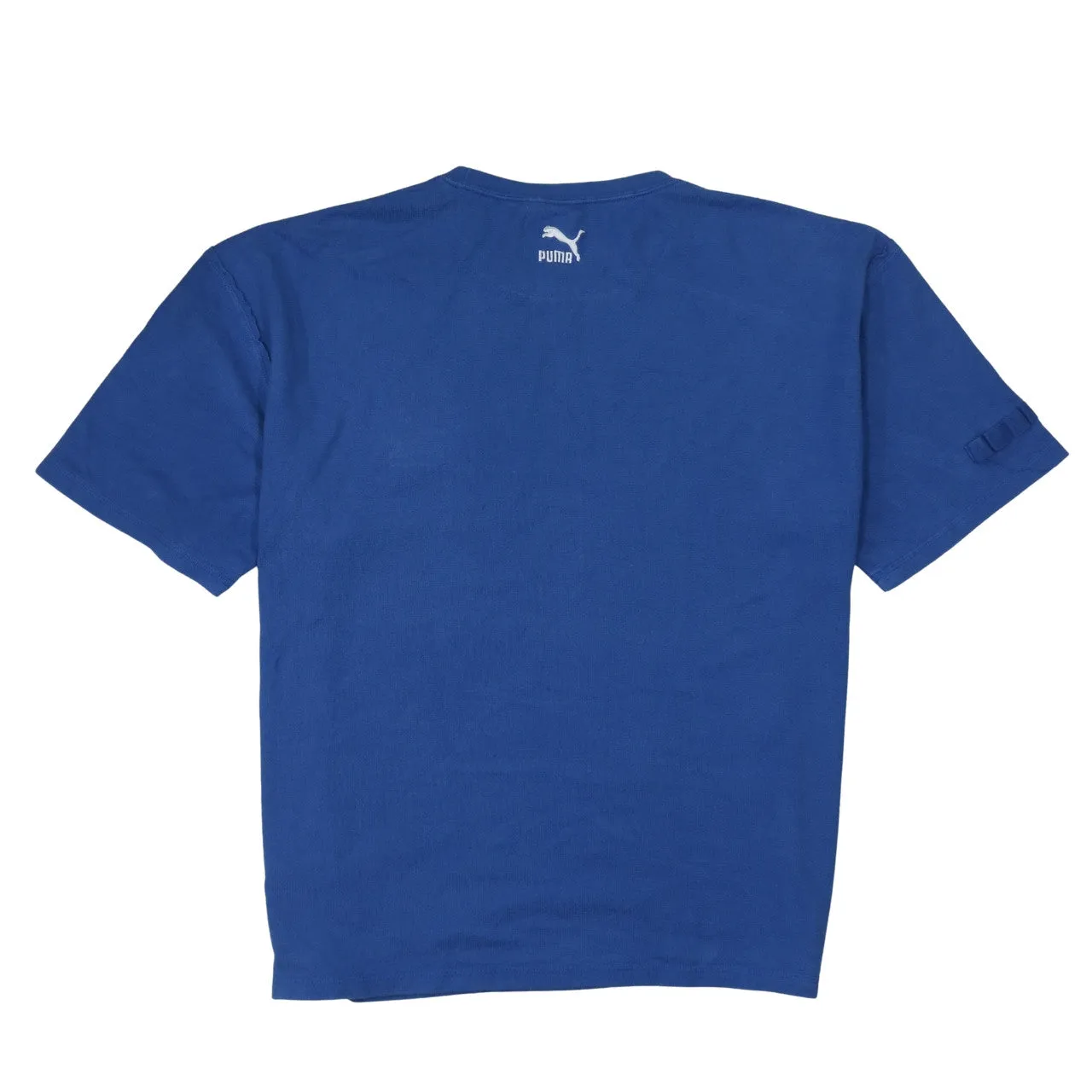 Puma Blue T Shirt Men’s XLarge Printed Chest Logo Back Logo Short Sleeve Tee sold by Vintage Club product image thumbnail 2