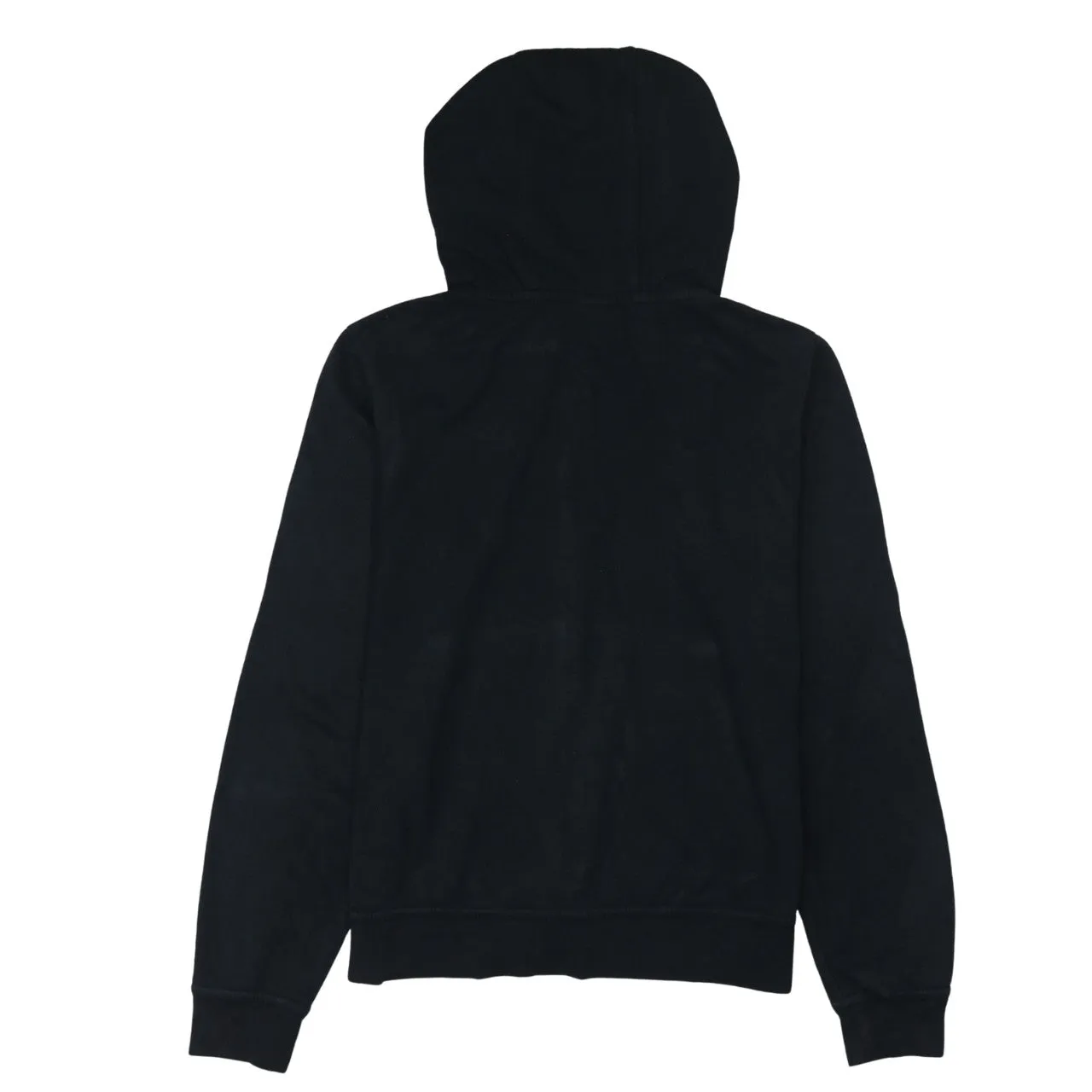 Nike Black Full Zip Hoodie Women’s XSmall Embroidered Swoosh Split Pockets Sweatshirt sold by Vintage Club product image thumbnail 2