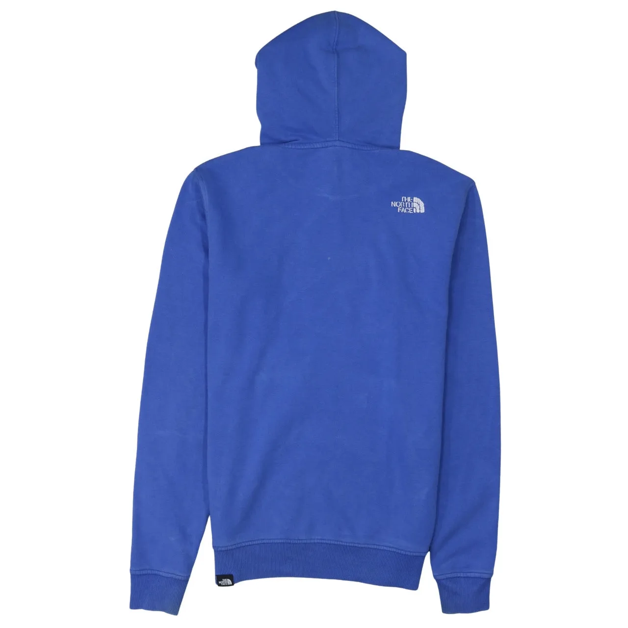The North Face Blue Hoodie Men's Small Embroidered Logo Front Pocket Pullover Sweatshirt sold by Vintage Club product image thumbnail 2