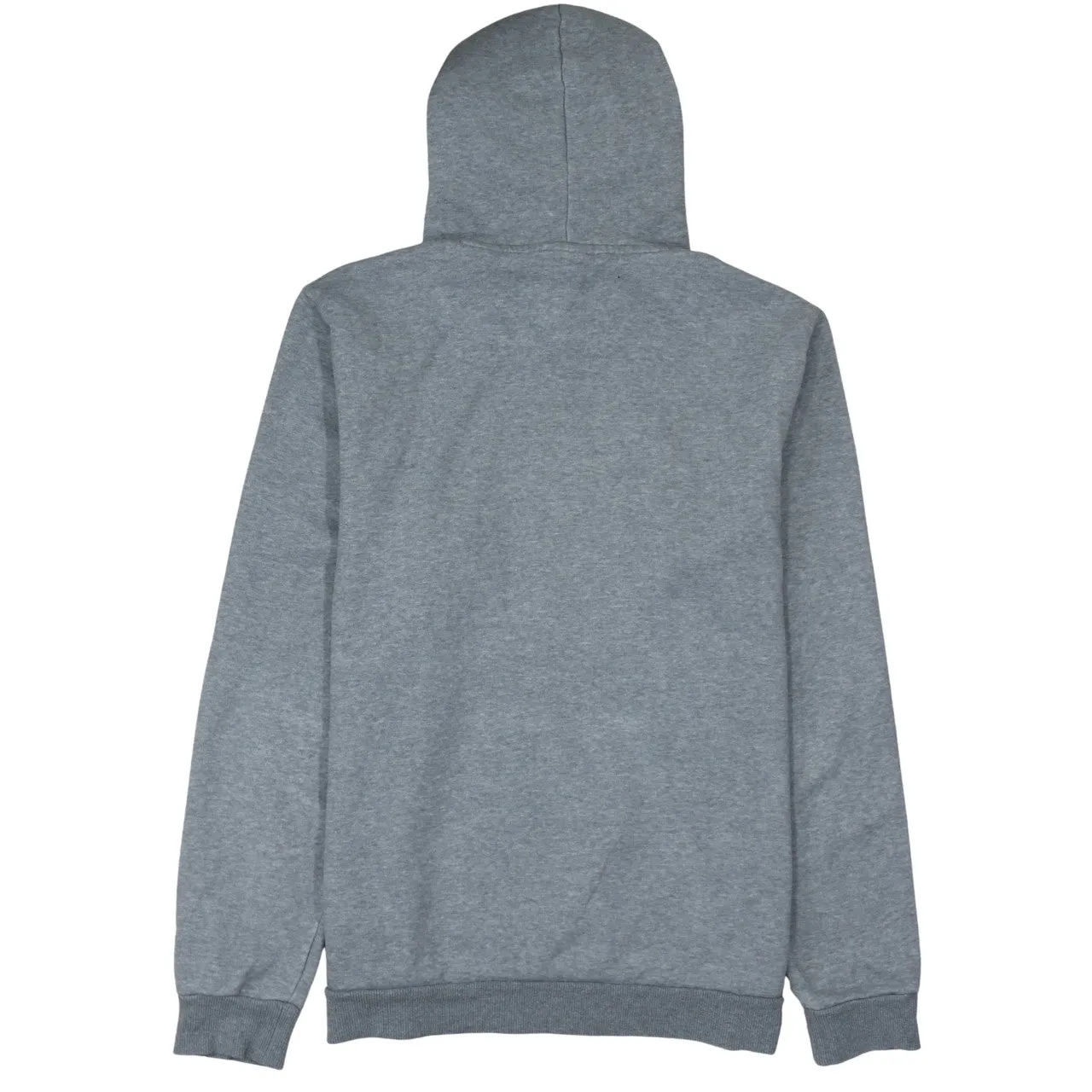 Puma Grey Hoodie Men's Large Printed Chest Logo Drawstring Hood Front Pocket Sweatshirt sold by Vintage Club product image thumbnail 2