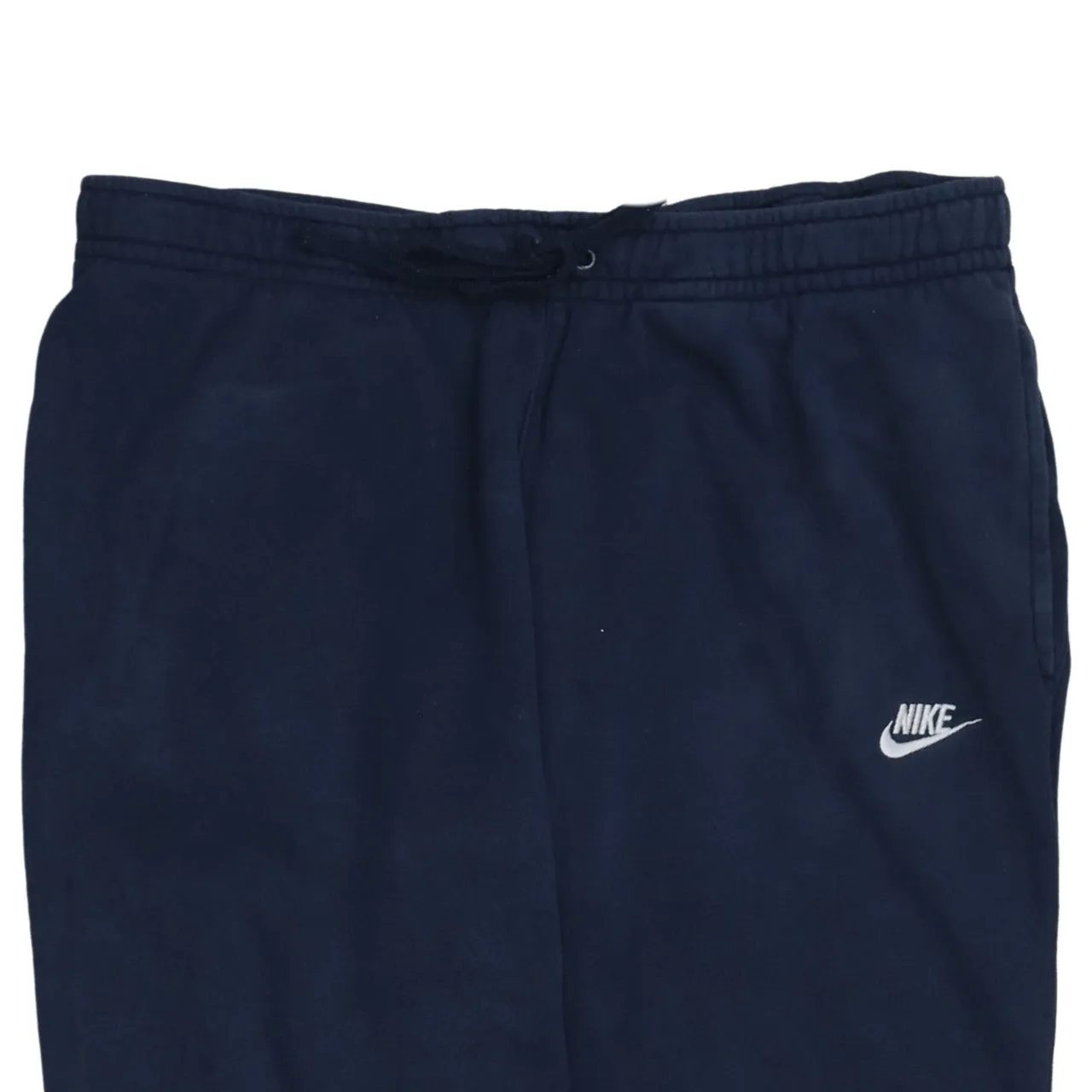 Nike Navy Blue Joggers Men’s XLarge Embroidered Swoosh Elasticated Cuffs Fleece Sweatpants sold by Vintage Club product image thumbnail 3