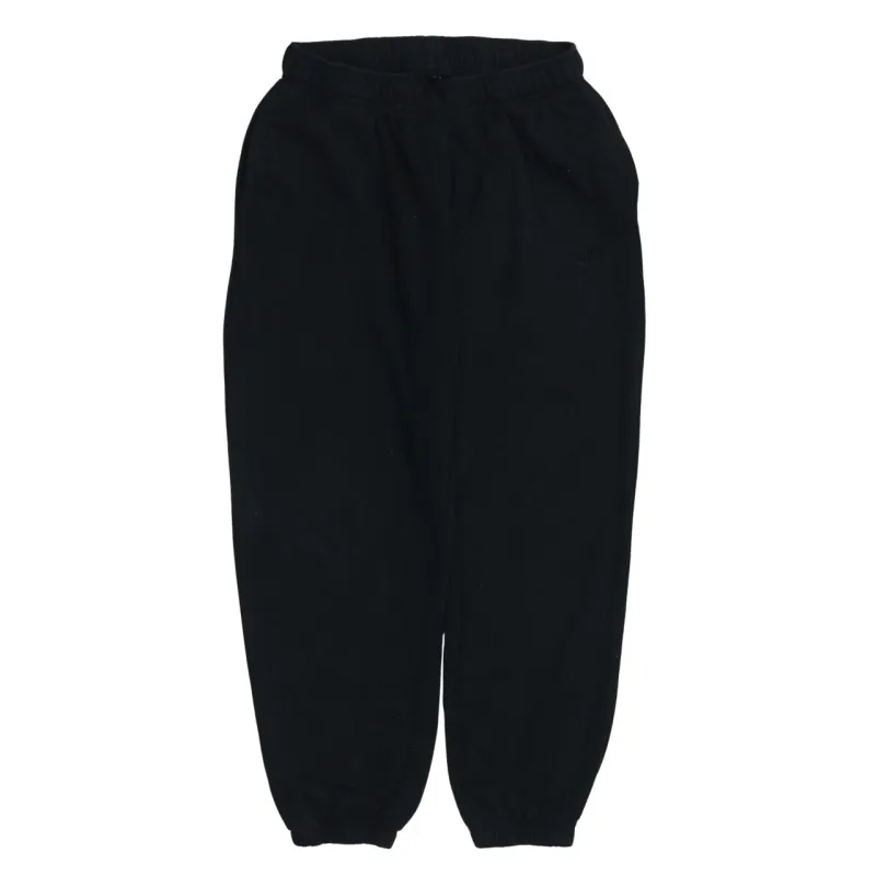 Nike Black Joggers Men’s Medium Embroidered Logo Elastic Waist Cuffed Sweatpants sold by Vintage Club