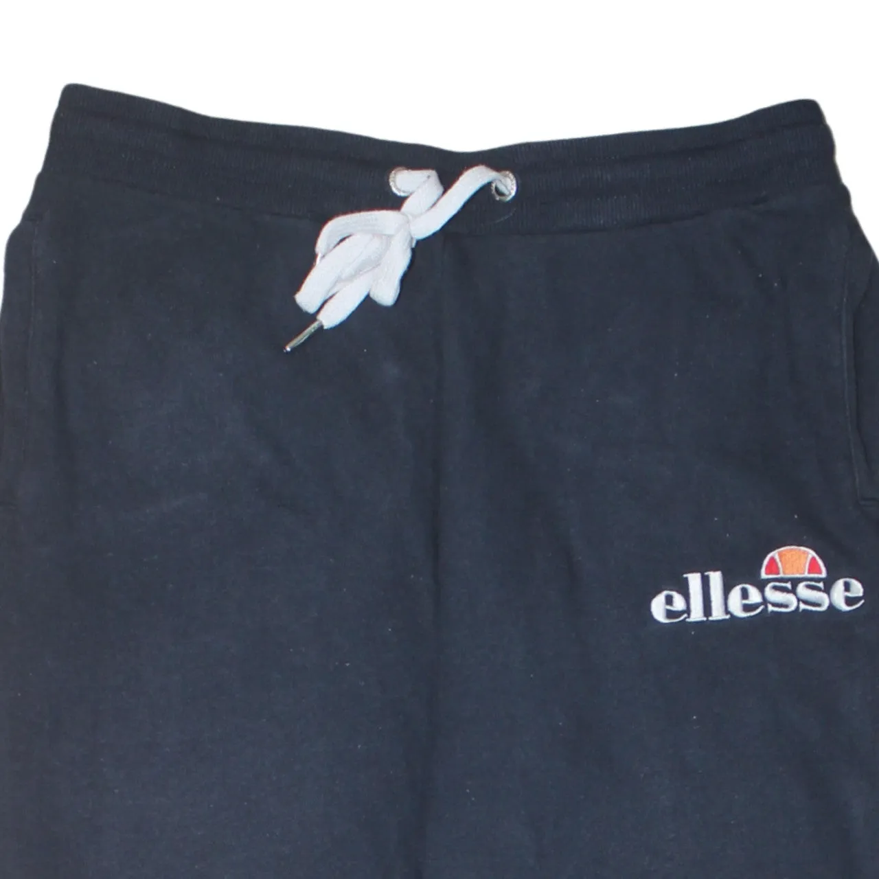Ellesse Navy Blue Joggers Men’s Medium Embroidered Logo Drawstring Waist Cuffed Sweatpants sold by Vintage Club product image thumbnail 3