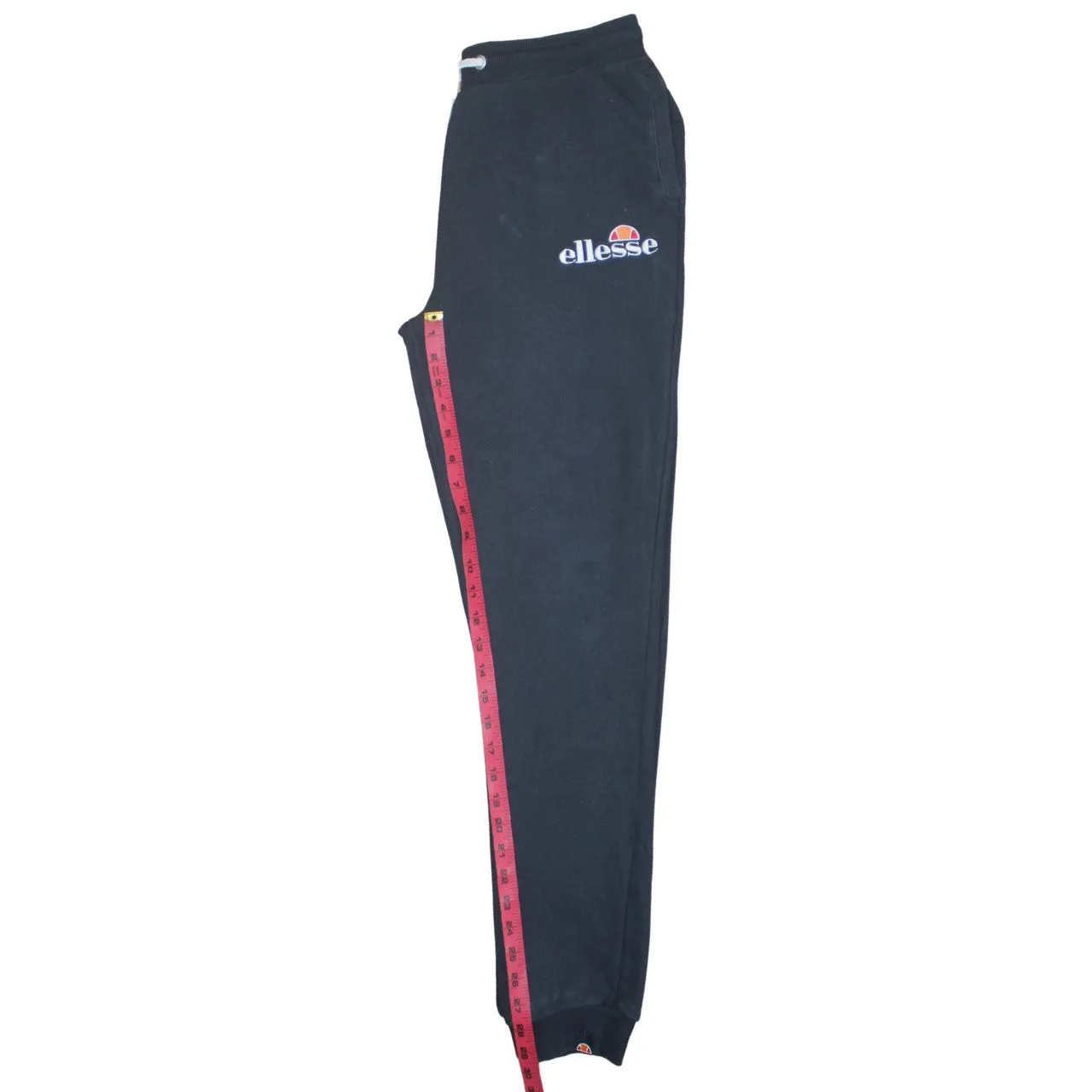 Ellesse Navy Blue Joggers Men’s Medium Embroidered Logo Drawstring Waist Cuffed Sweatpants sold by Vintage Club product image thumbnail 5